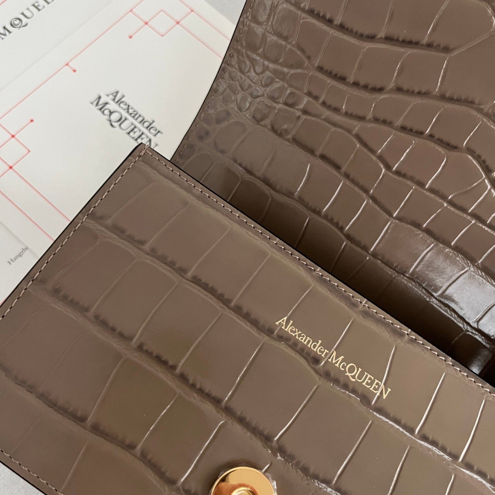 Alexander McQueen shoulder bag 24*14*6cm 2025.9.26