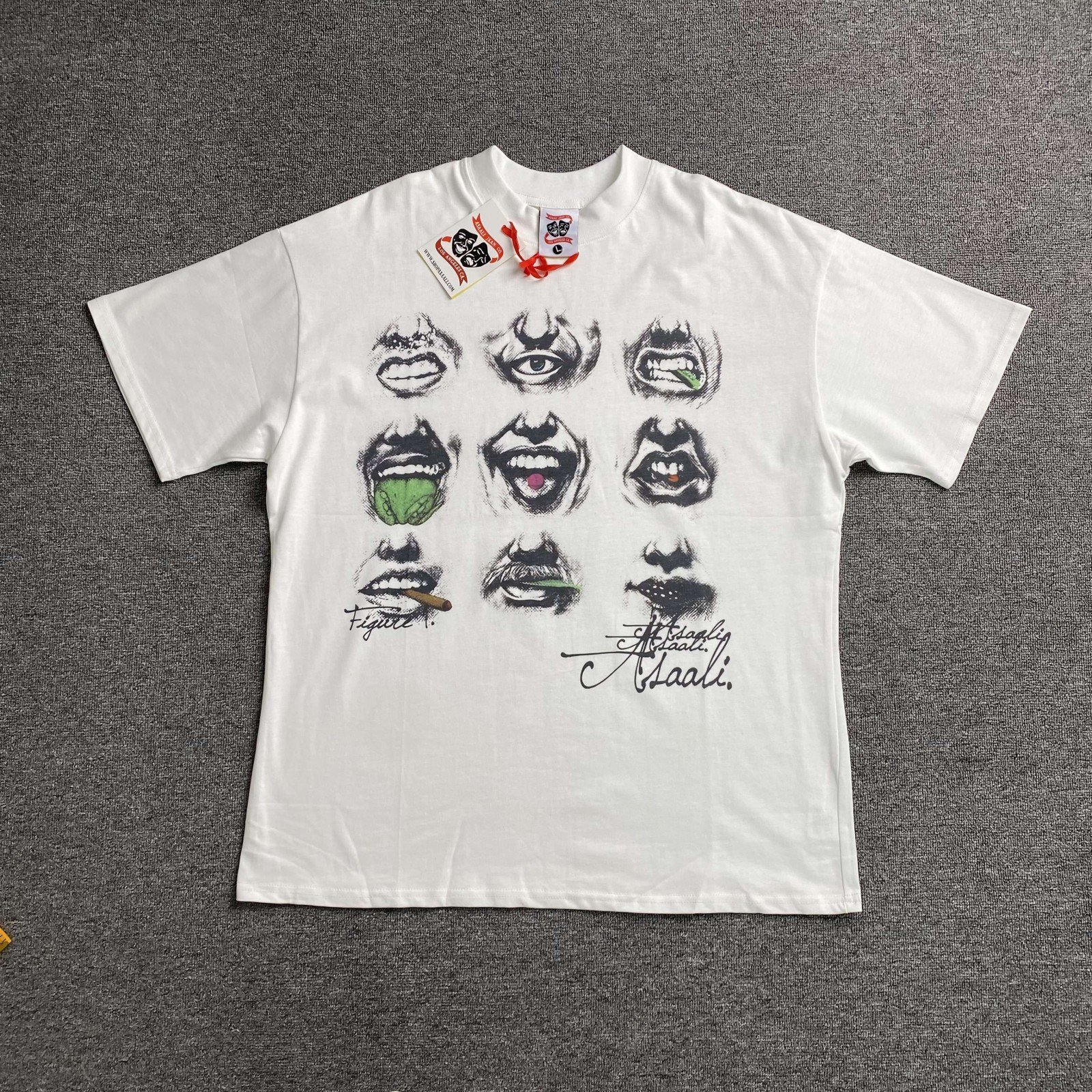 ￥ASAALI JEAN CO  T-shirt
