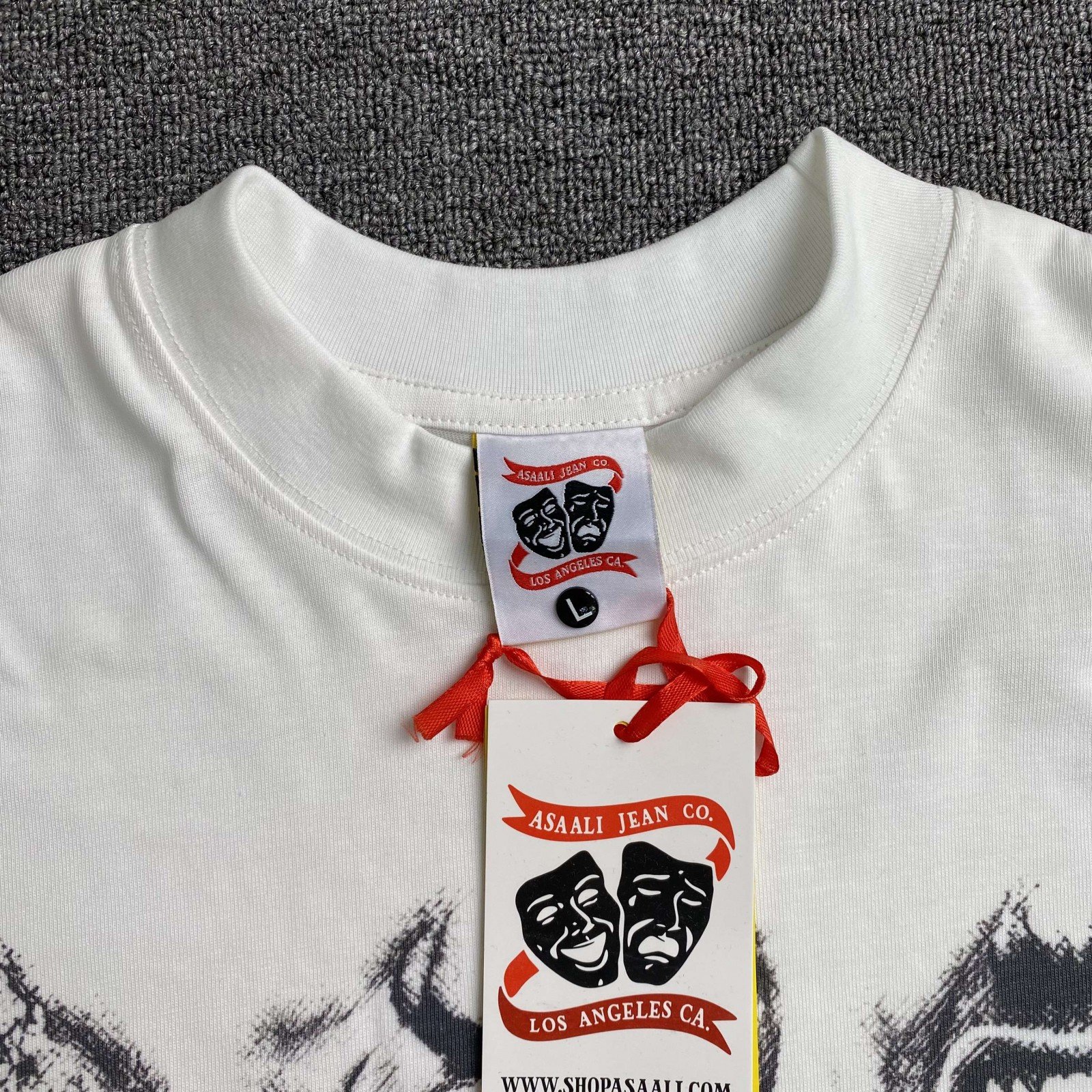 ￥ASAALI JEAN CO  T-shirt