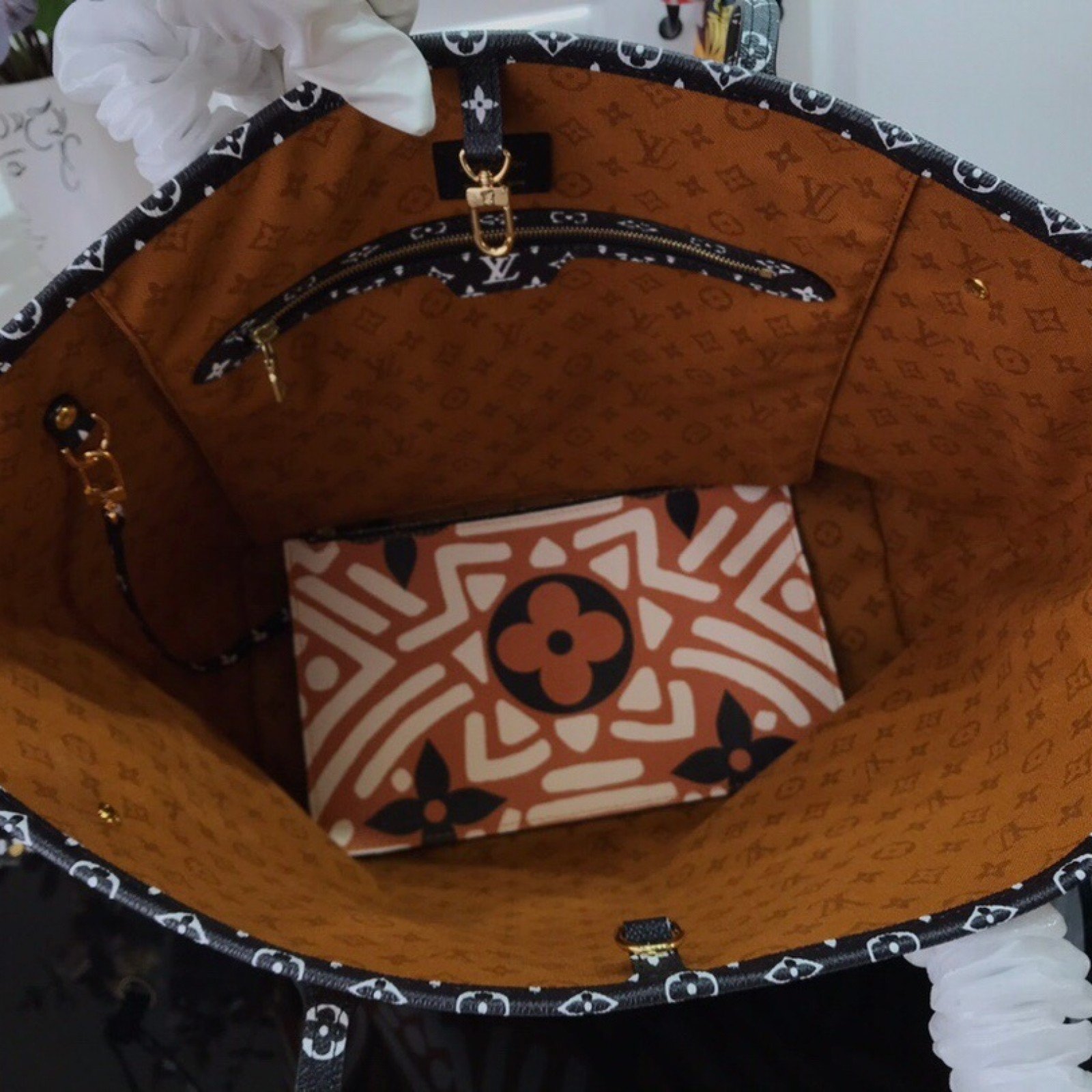 LV CRAFTY NEVERFULL MM M56584