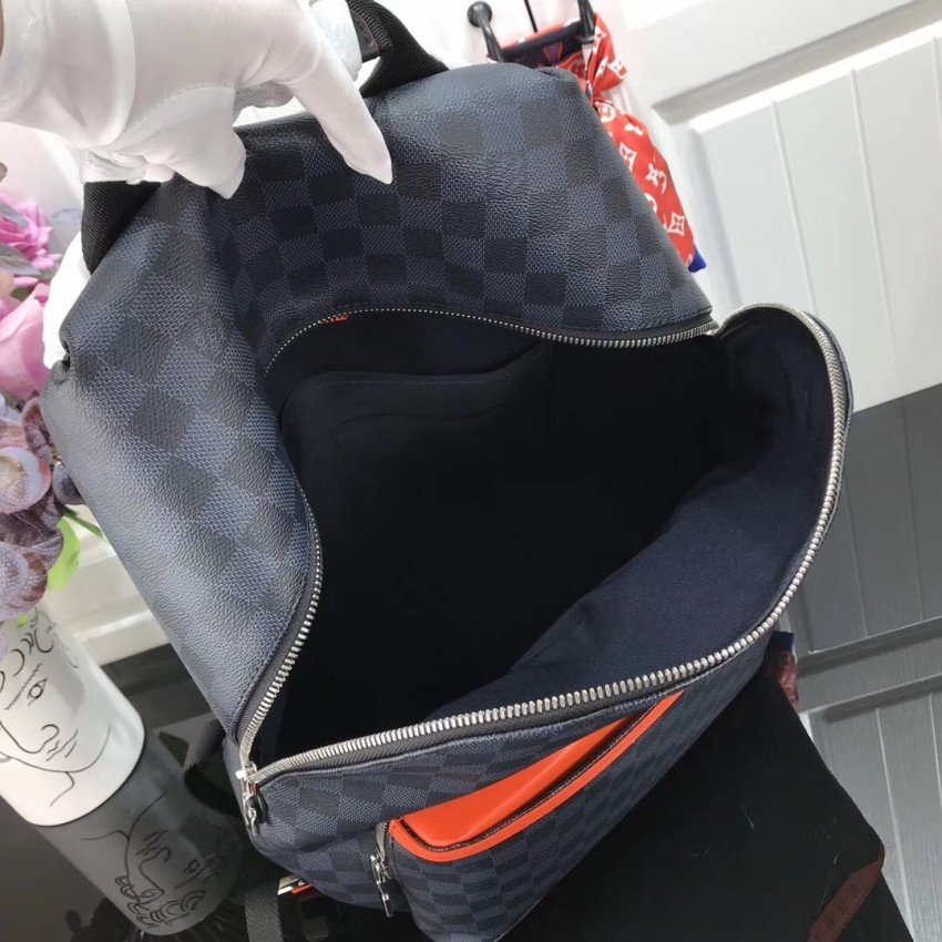 LV DAMIER COBALT RACE DISCOVERY BACKPACK PM N40157