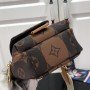LV FLAP DOUBLE PHONE POUCH M81005