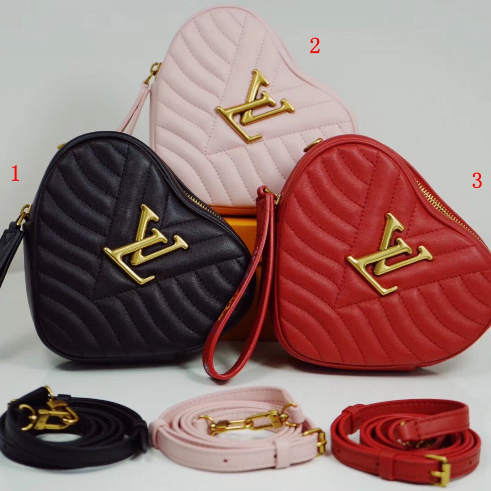 LV HEART BAG NEW WAVE M52796