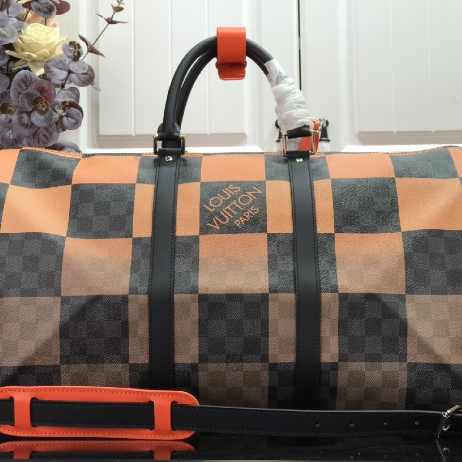 LV KEEPALL 50 BANDOULIERE M40410