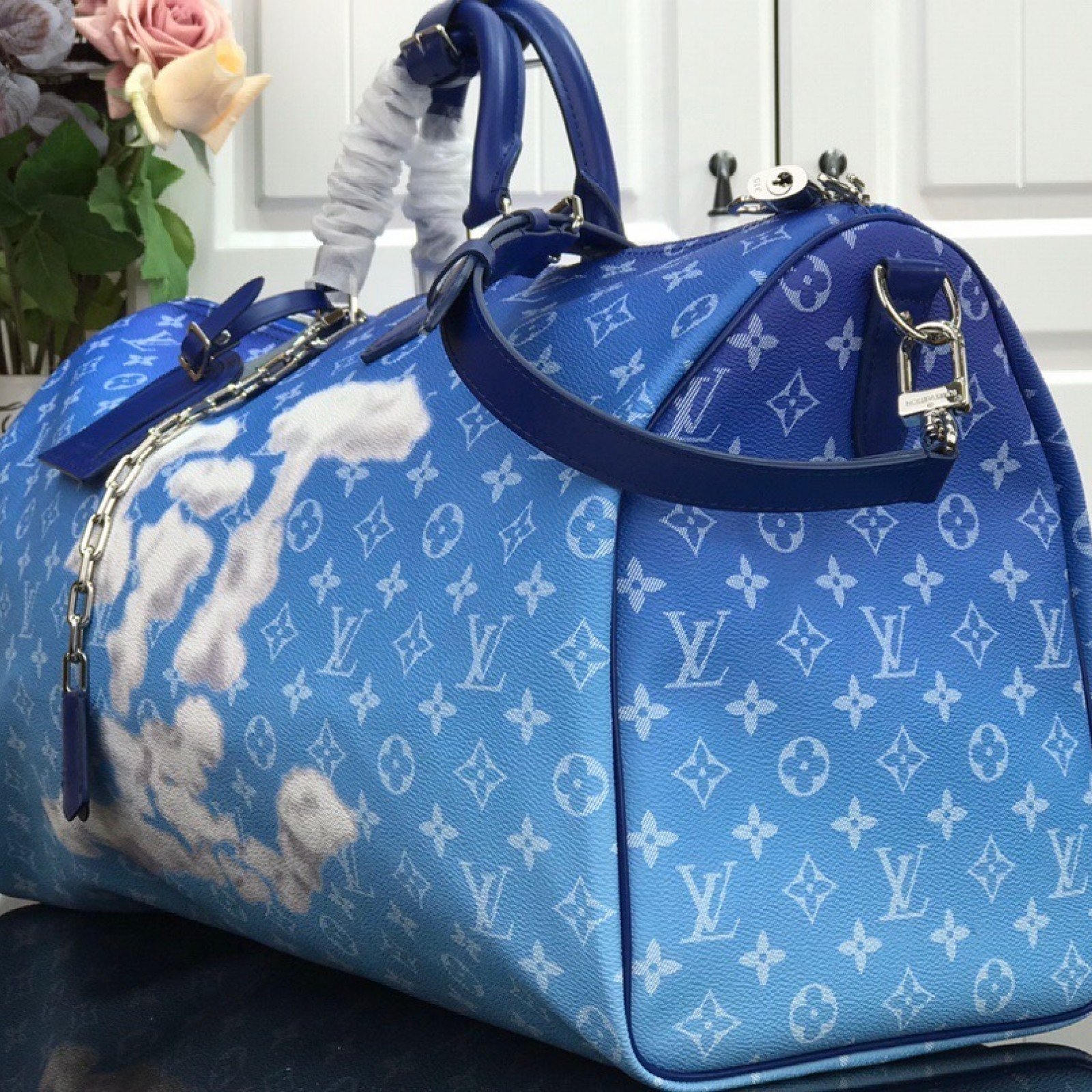 LV KEEPALL 50 BANDOULIERE M45428