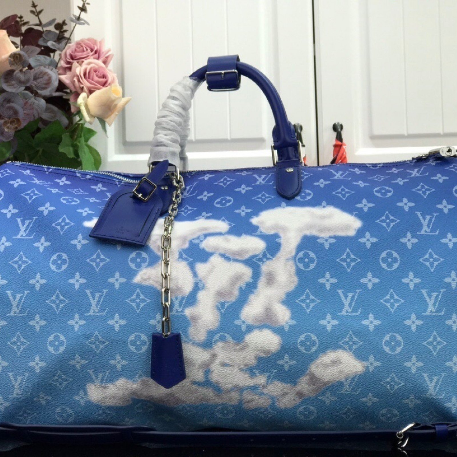 LV KEEPALL 50 BANDOULIERE M45428