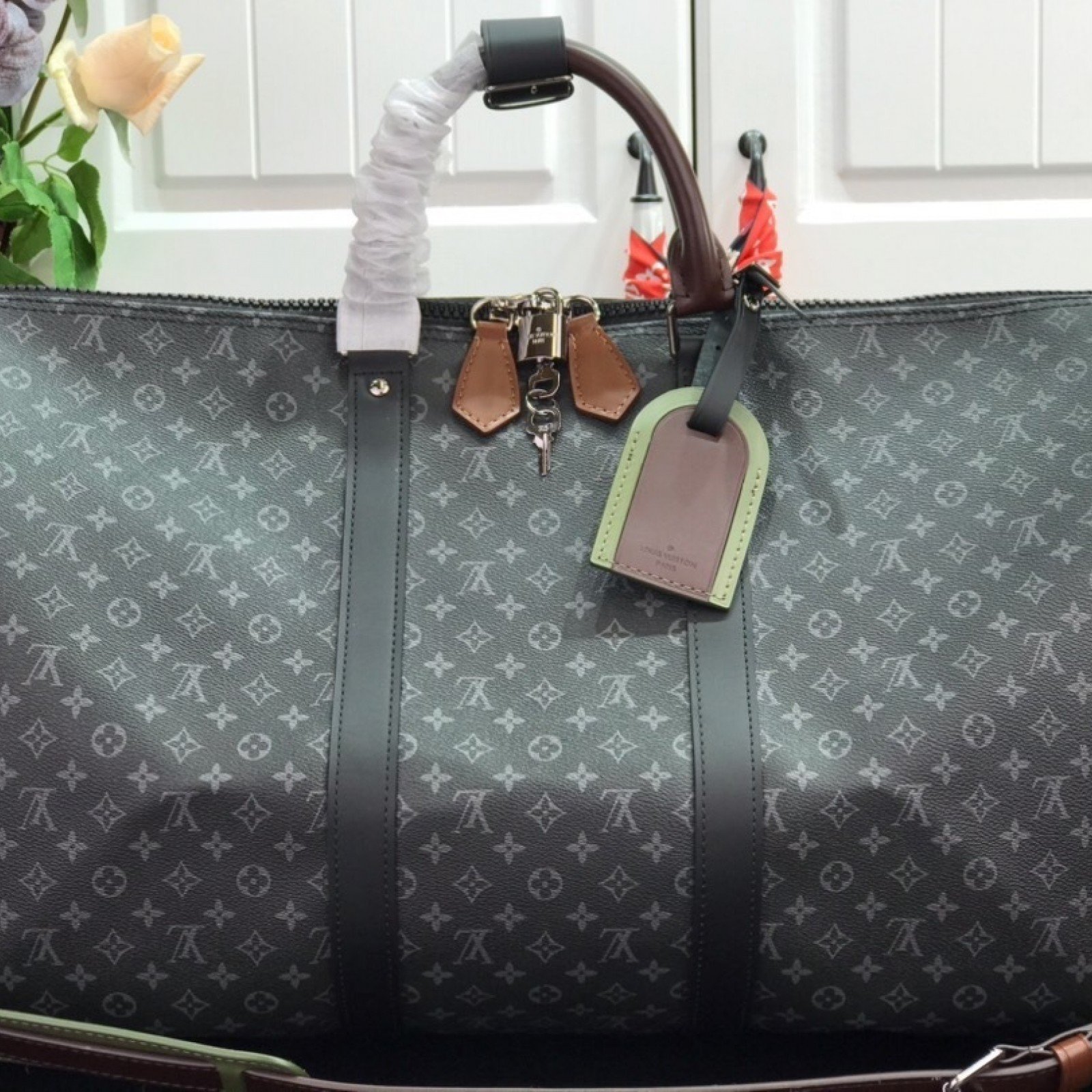 LV KEEPALL 50 BANDOULIERE M58669HZ