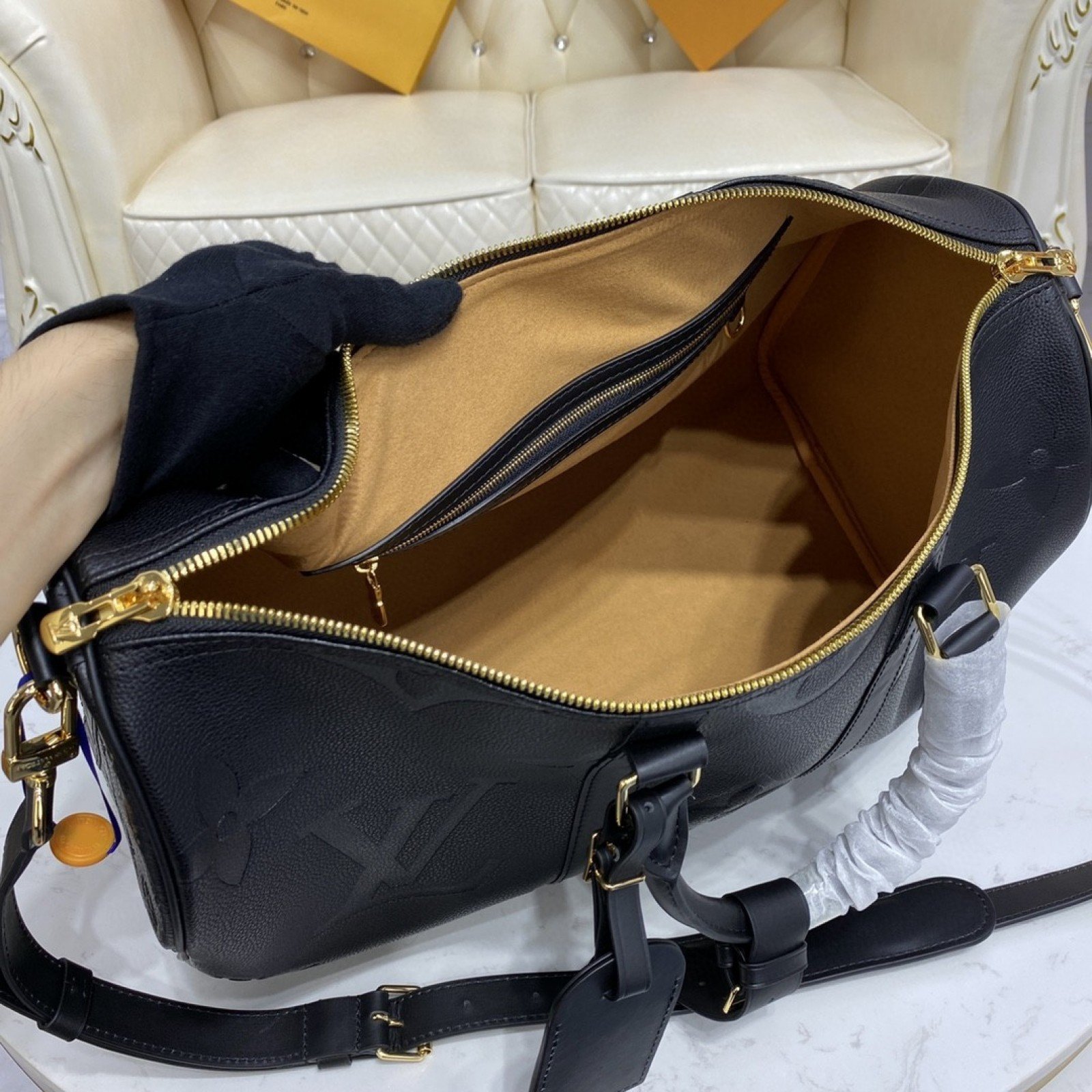 LV KEEPALL BANDOULIERE 45 M45532
