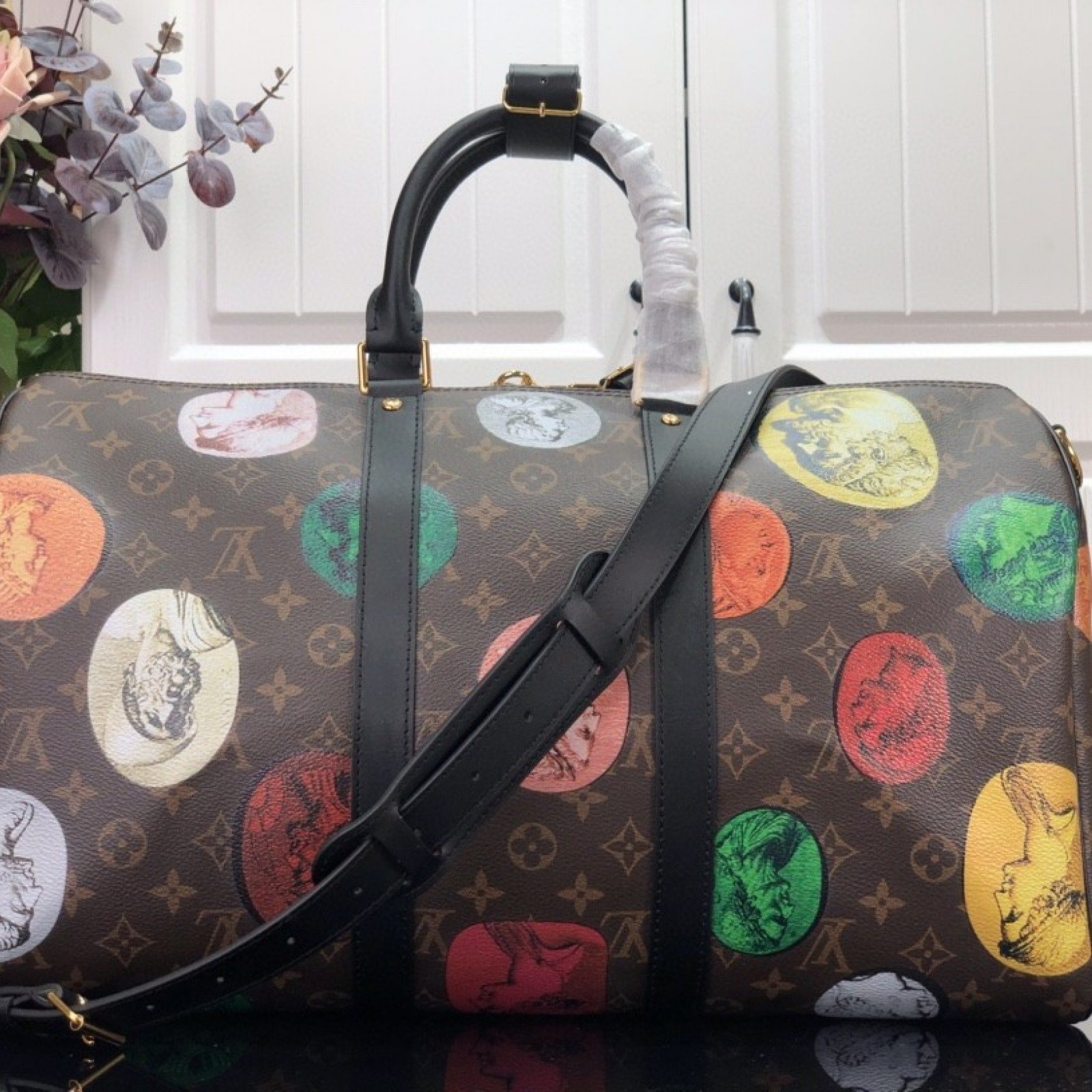LV KEEPALL BANDOULIERE 45 M59261