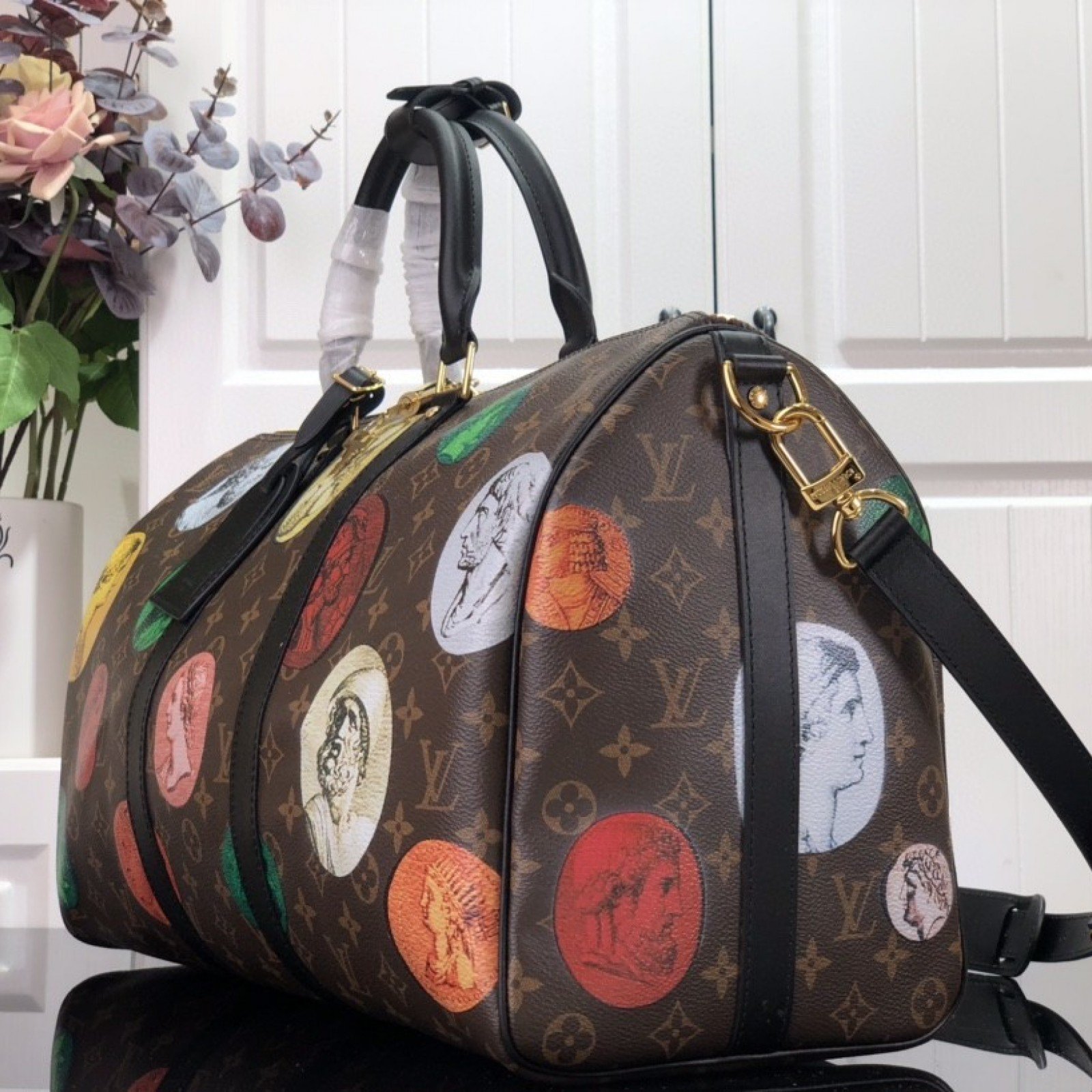 LV KEEPALL BANDOULIERE 45 M59261
