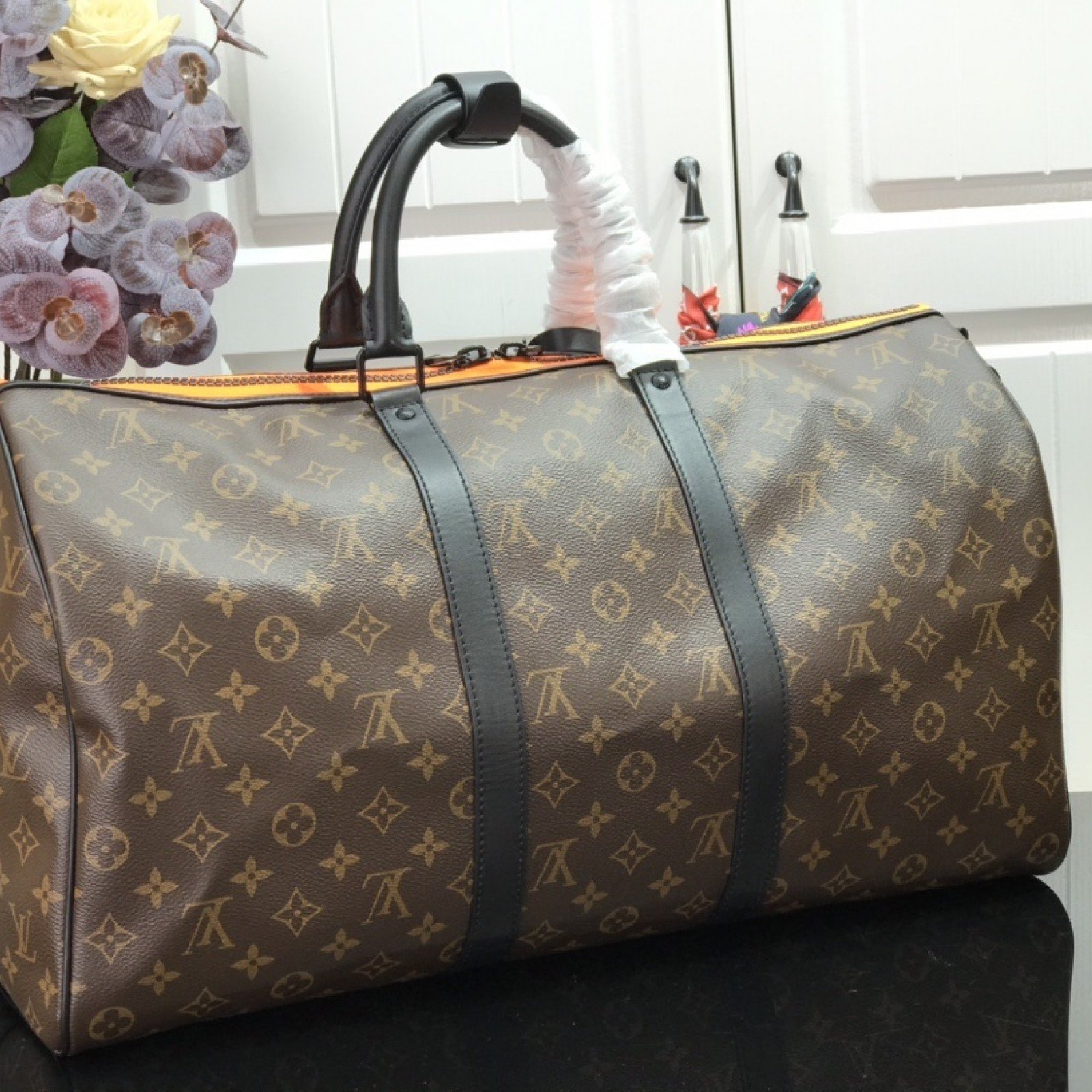 LV KEEPALL BANDOULIERE 50 M45616