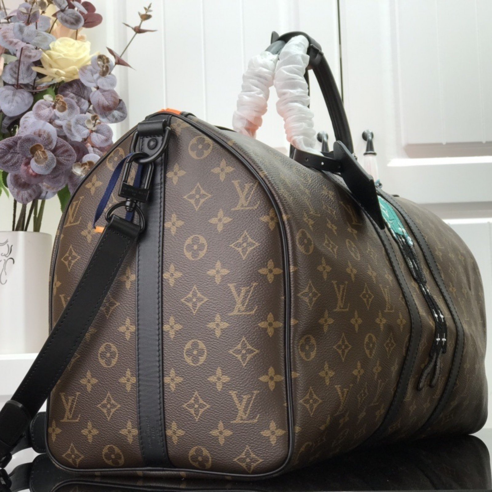 LV KEEPALL BANDOULIERE 50 M45616