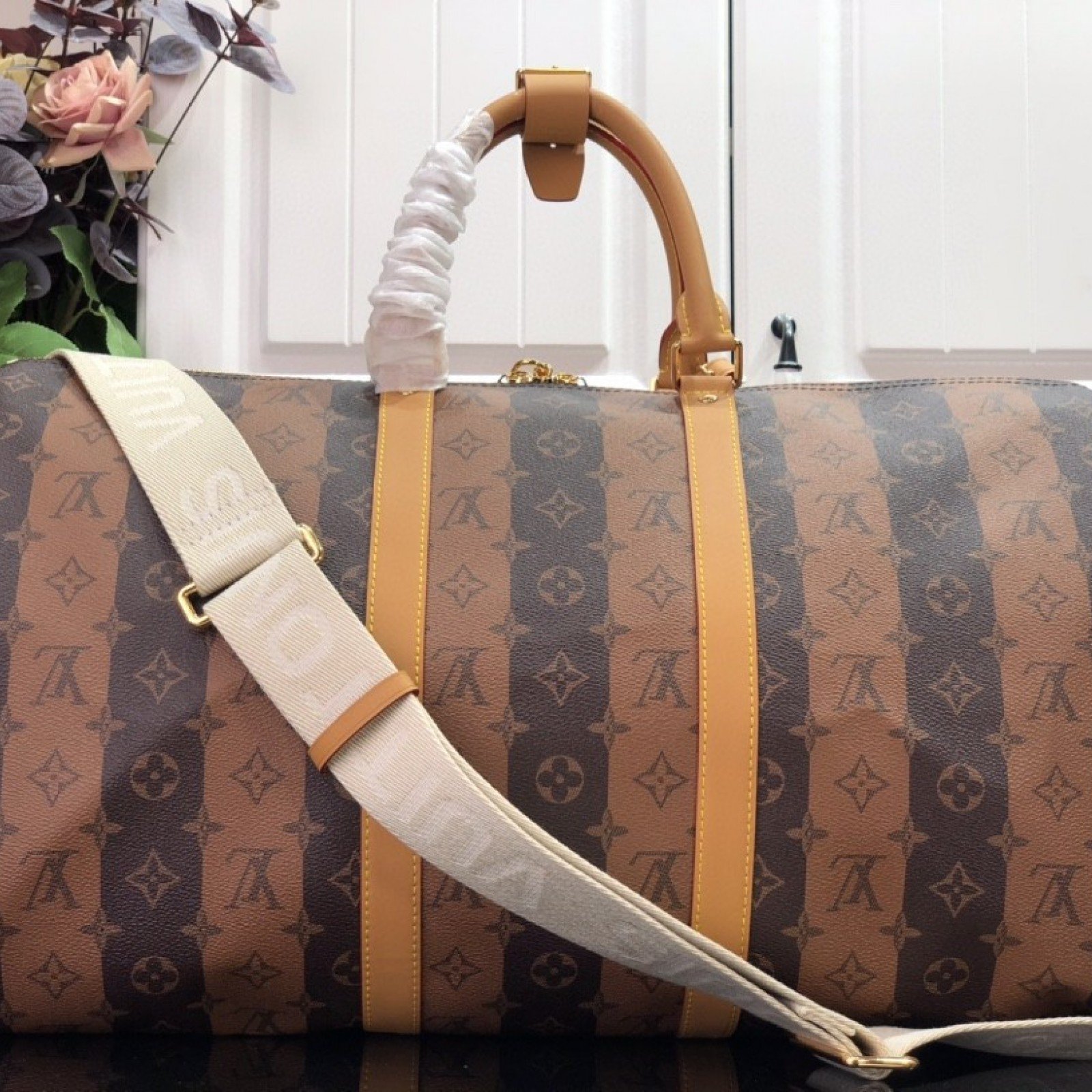 LV KEEPALL BANDOULIERE 50 M45967