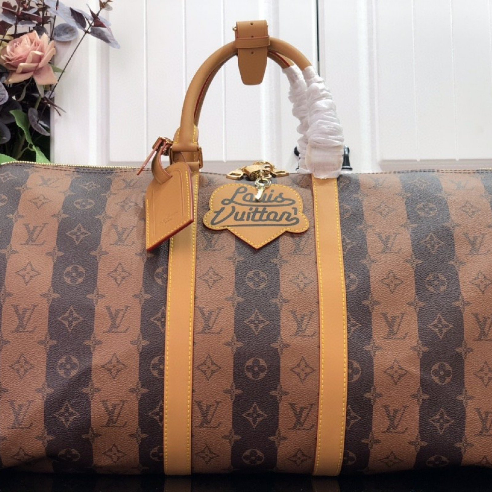 LV KEEPALL BANDOULIERE 50 M45967