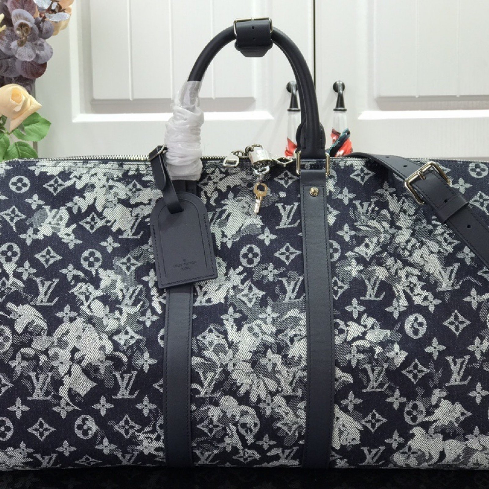 LV KEEPALL BANDOULIERE 50 M57285
