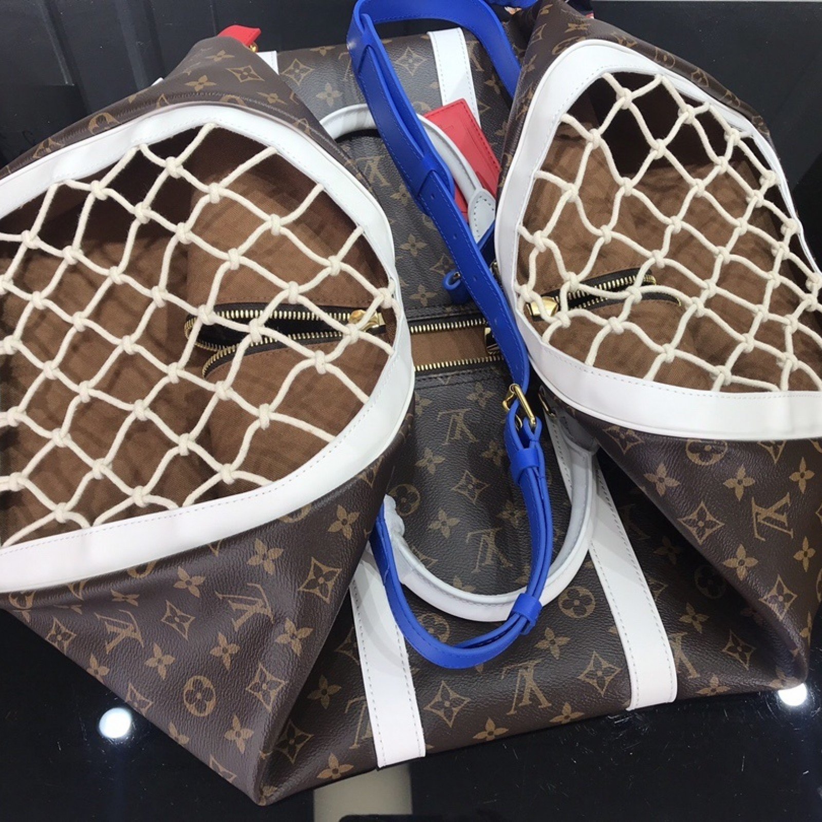 LV KEEPALL BANDOULIERE 55  M41414