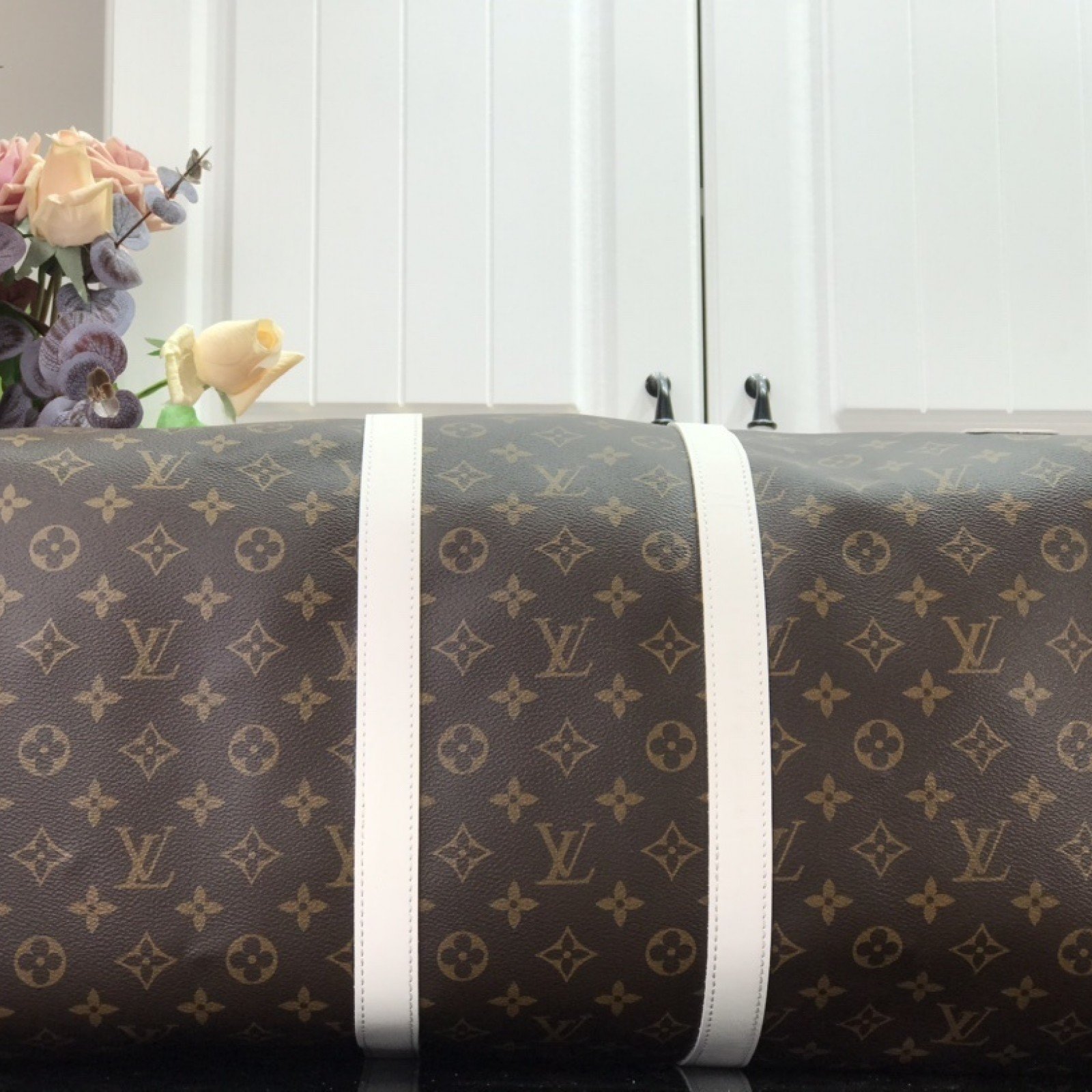 LV KEEPALL BANDOULIERE 55  M41414