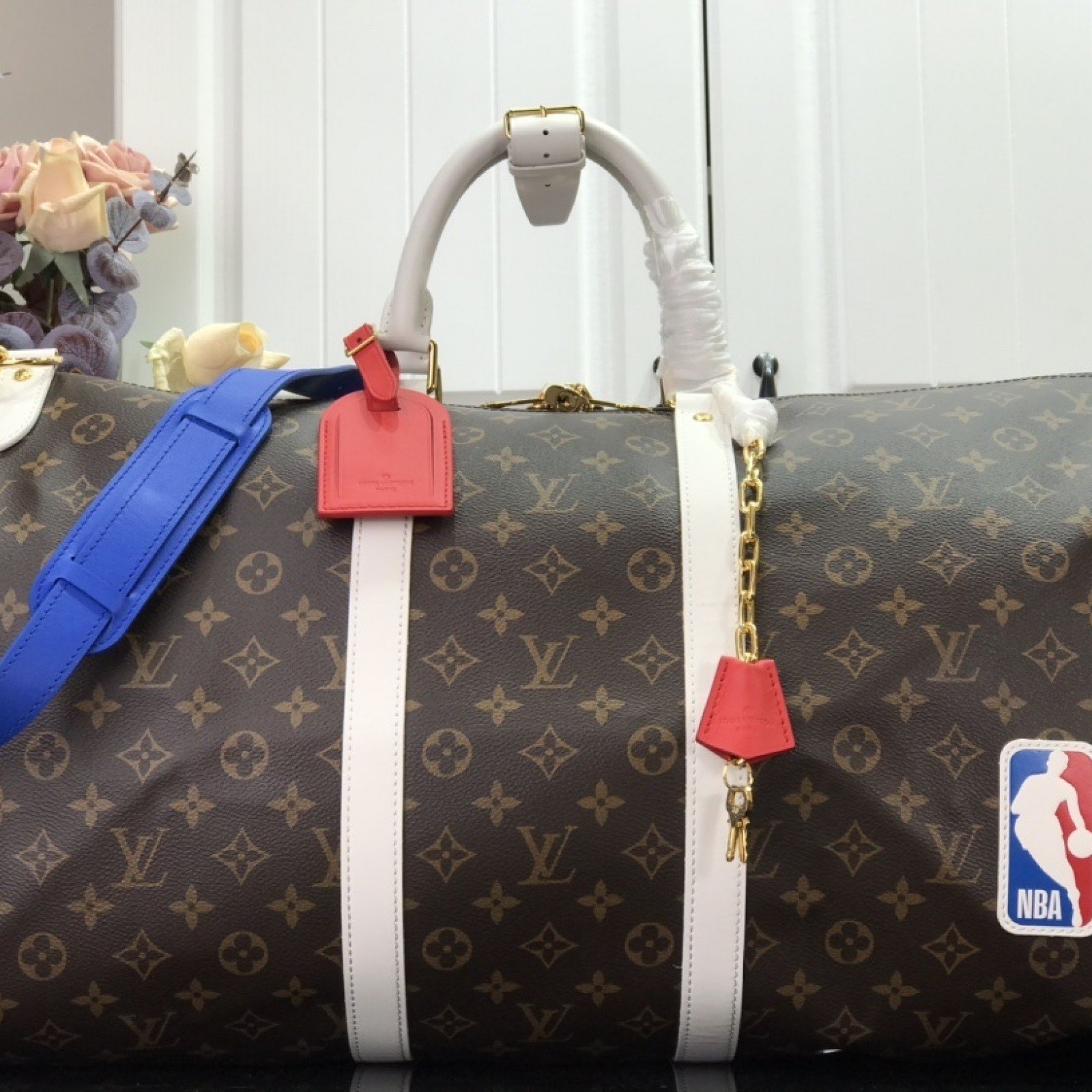 LV KEEPALL BANDOULIERE 55  M41414
