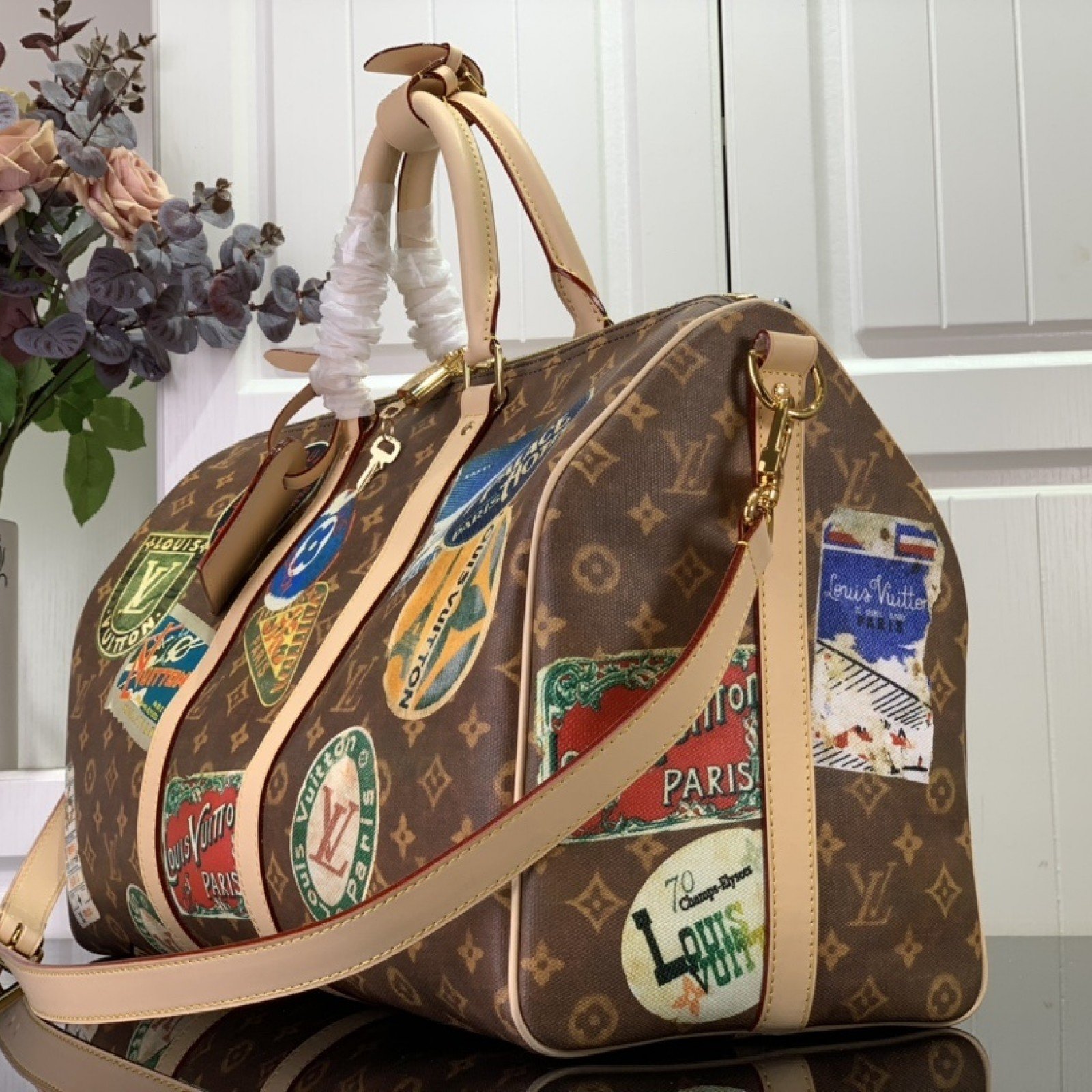 LV KEEPALL BANDOULIÈRE 45 M24960