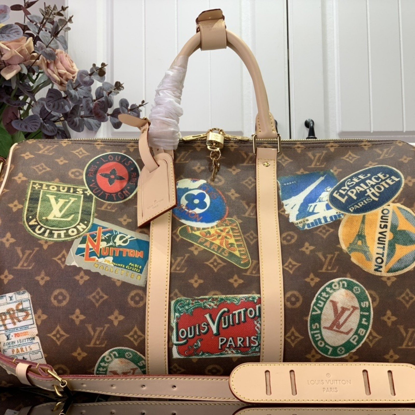 LV KEEPALL BANDOULIÈRE 45 M24960