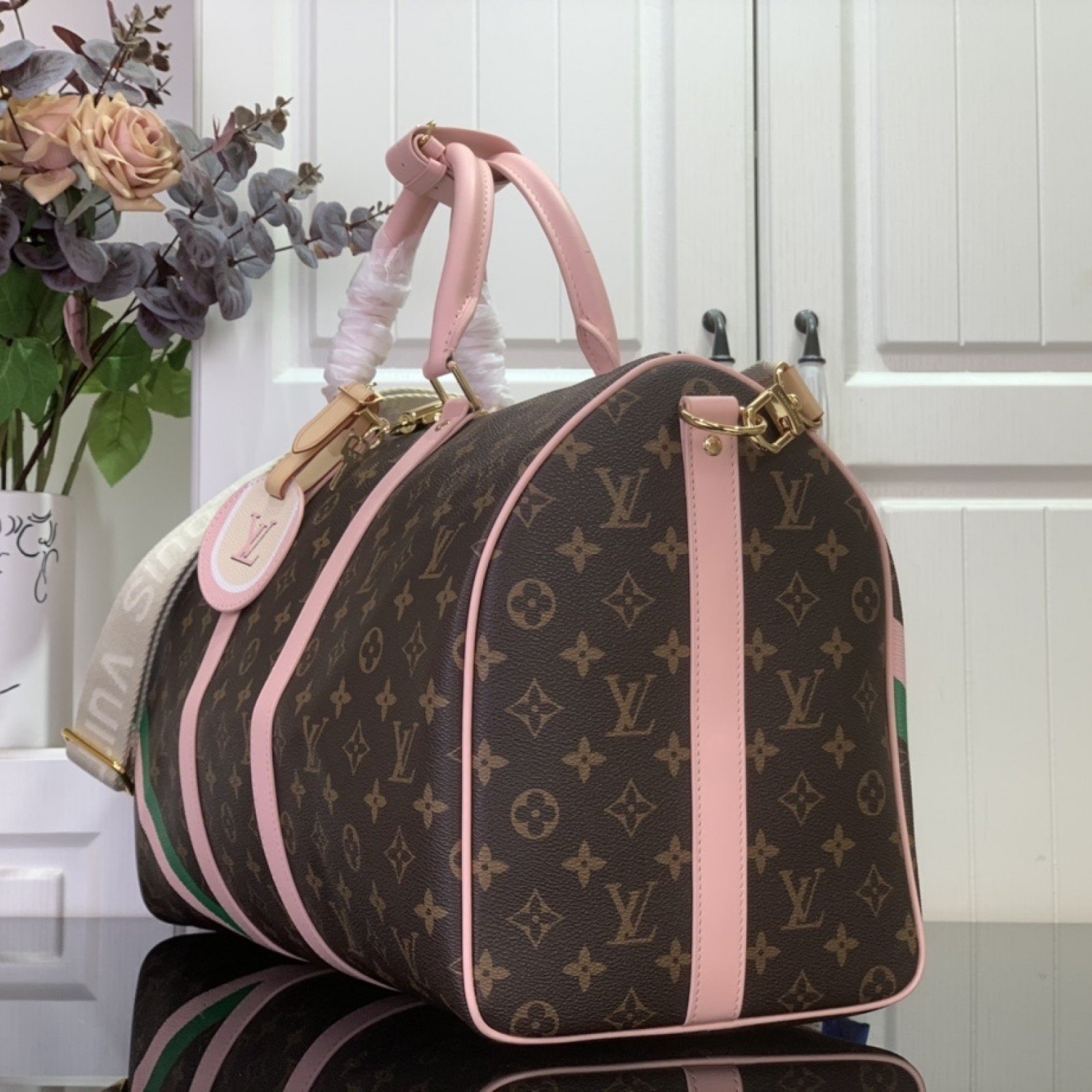 LV KEEPALL BANDOULIÈRE 45 m25822