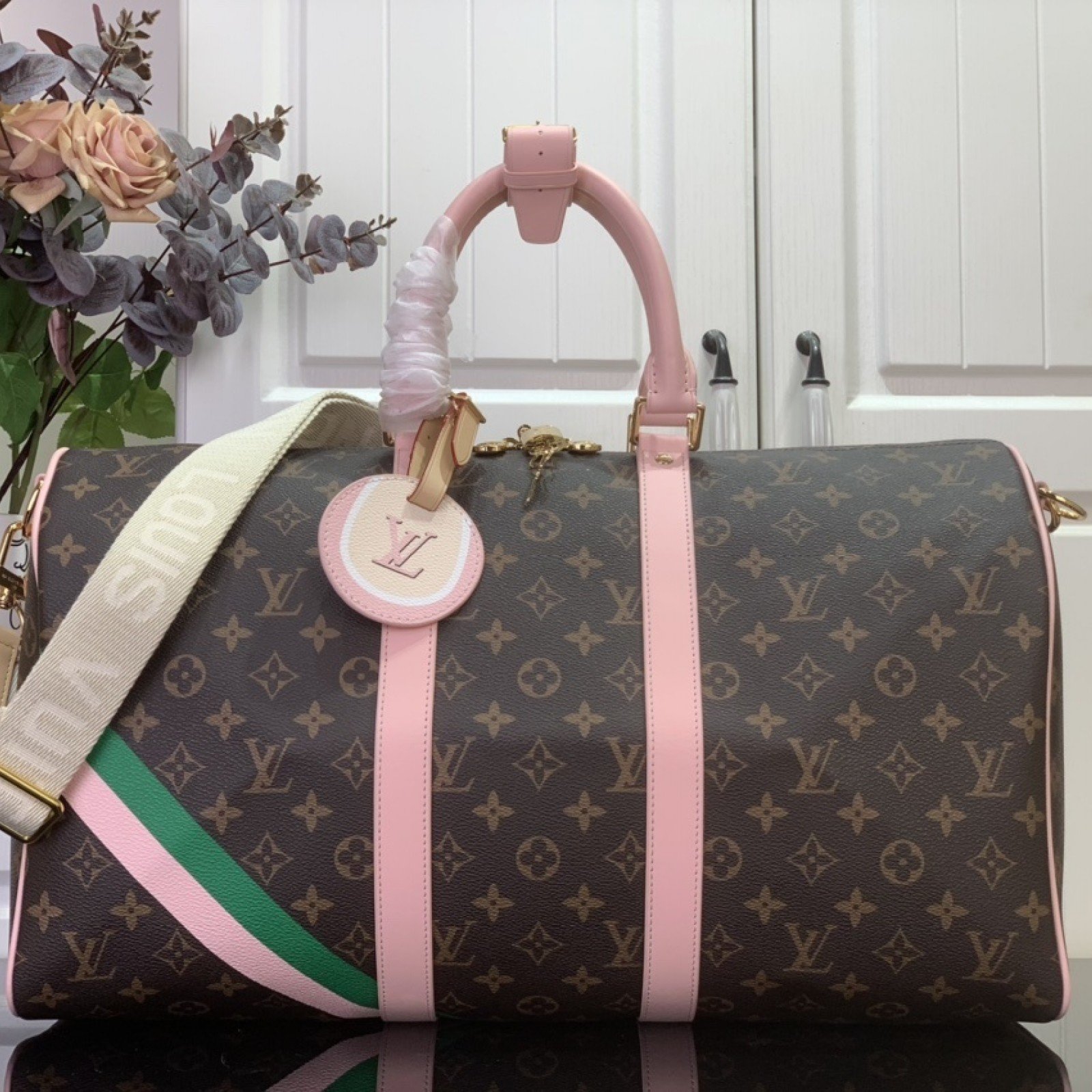 LV KEEPALL BANDOULIÈRE 45 m25822