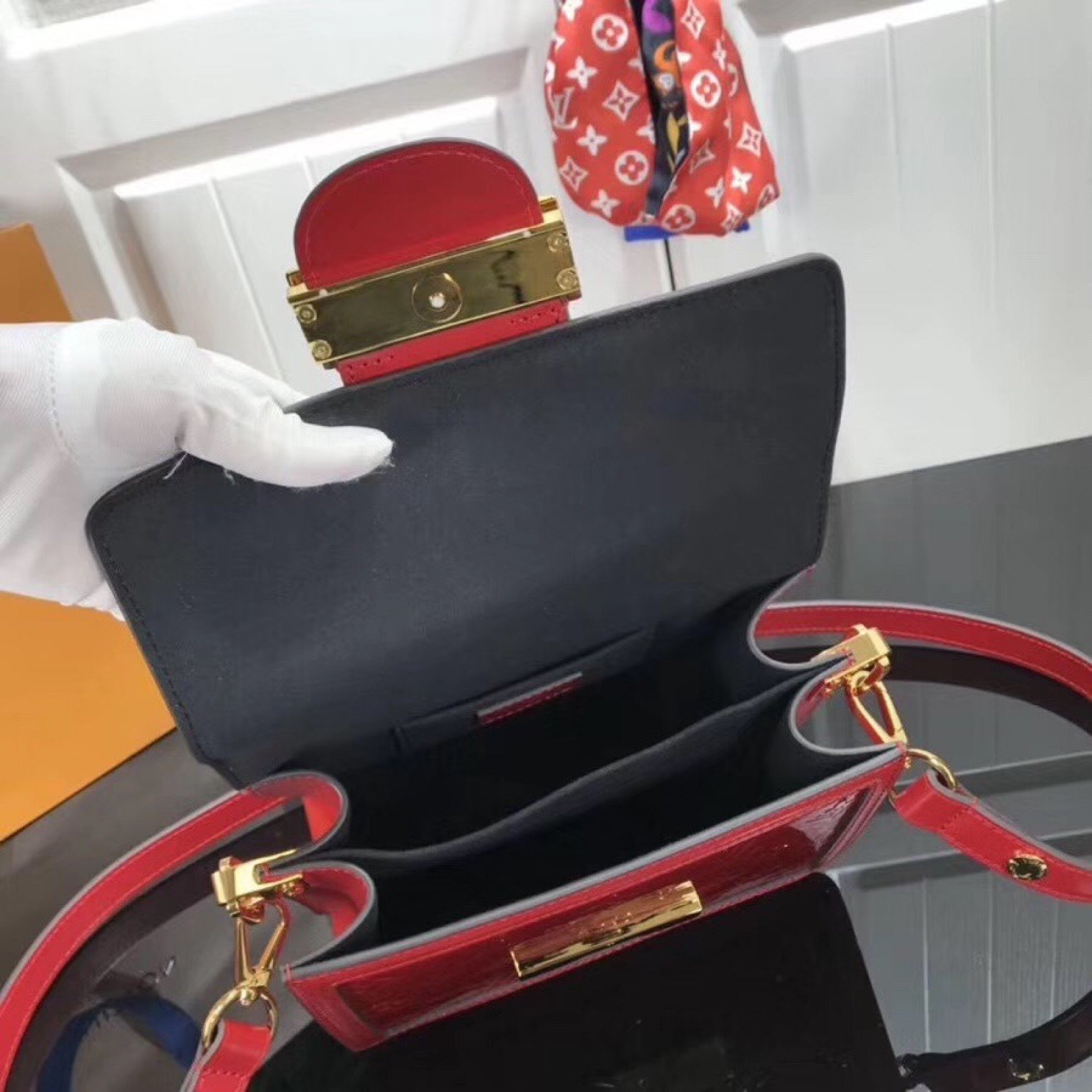 LV MINI DAUPHINE M44580QP