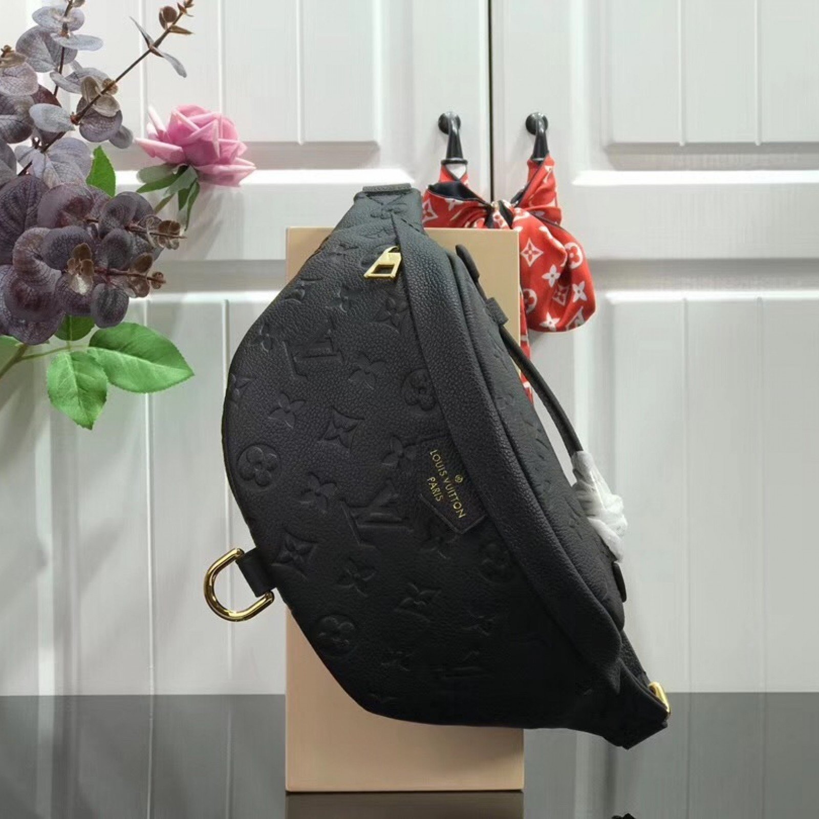 LV MONOGRAM EMPREINTE BUMBAG M44812