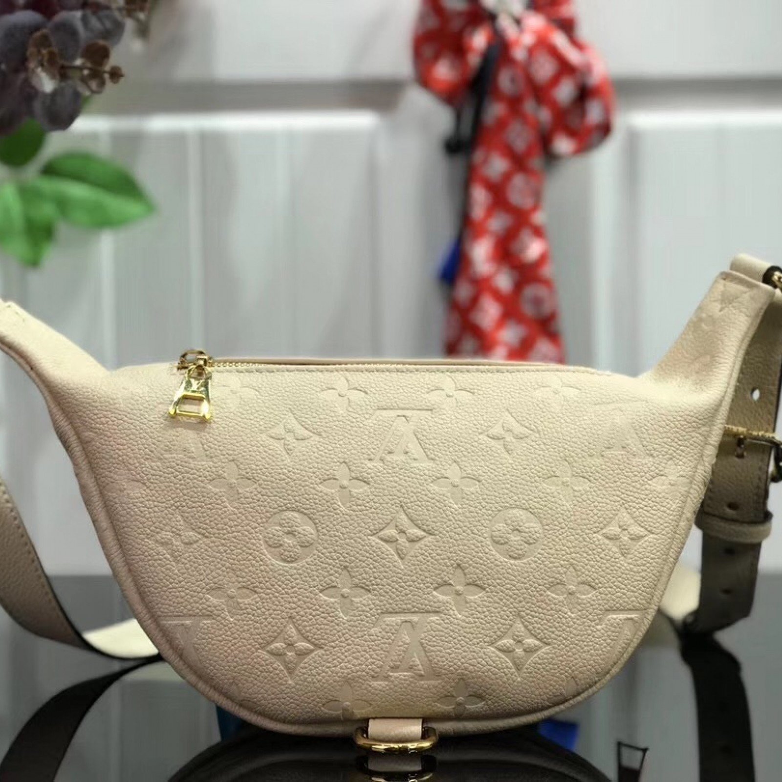 LV MONOGRAM EMPREINTE BUMBAG M44812