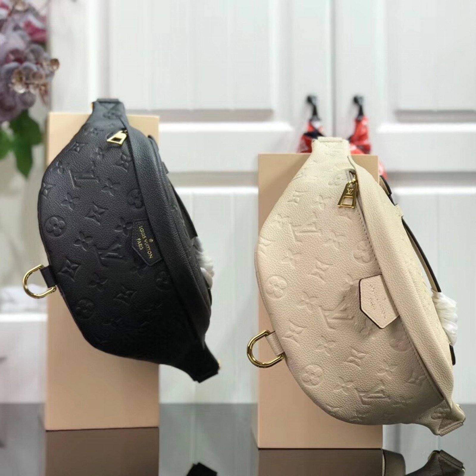 LV MONOGRAM EMPREINTE BUMBAG M44812