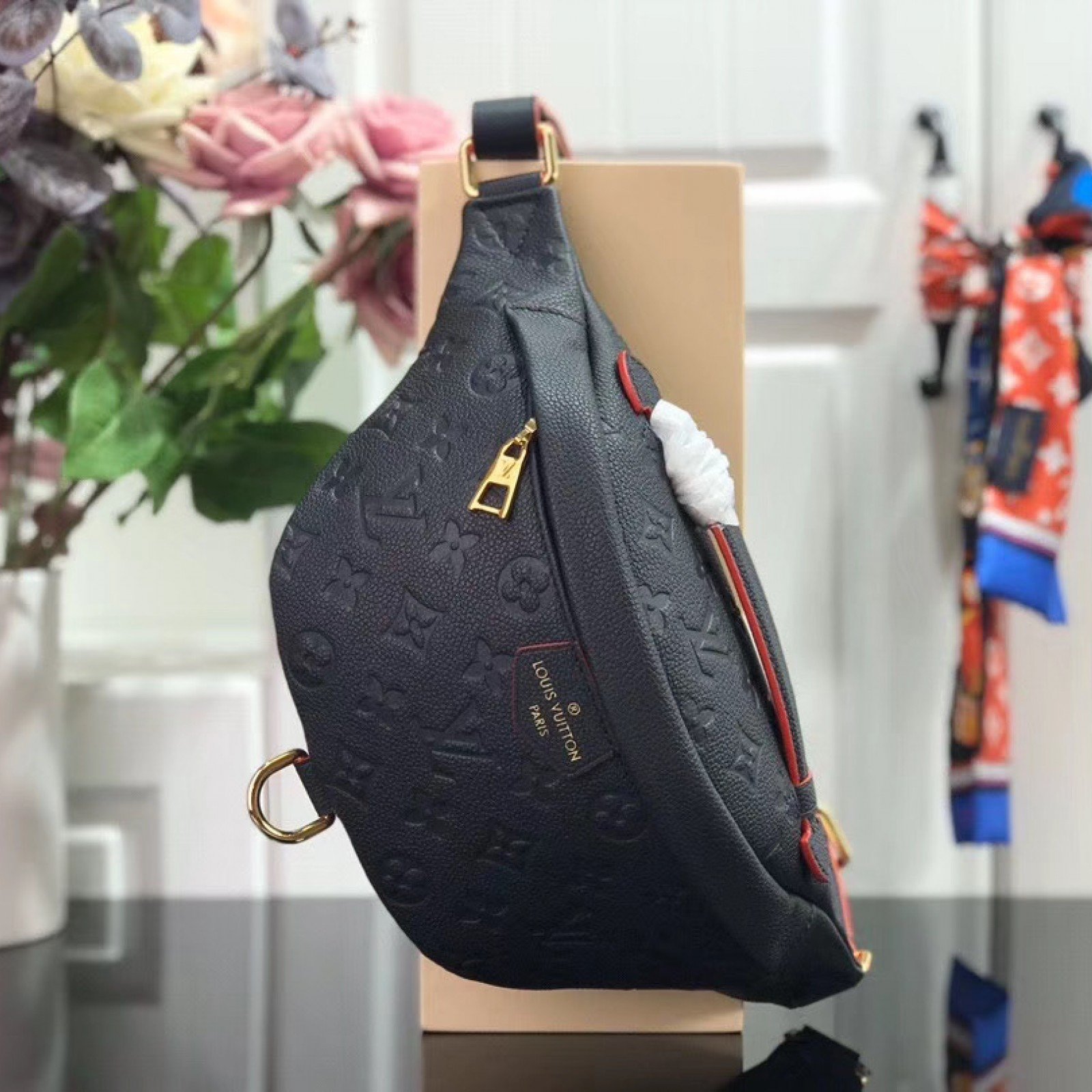 LV MONOGRAM EMPREINTE BUMBAG M44812