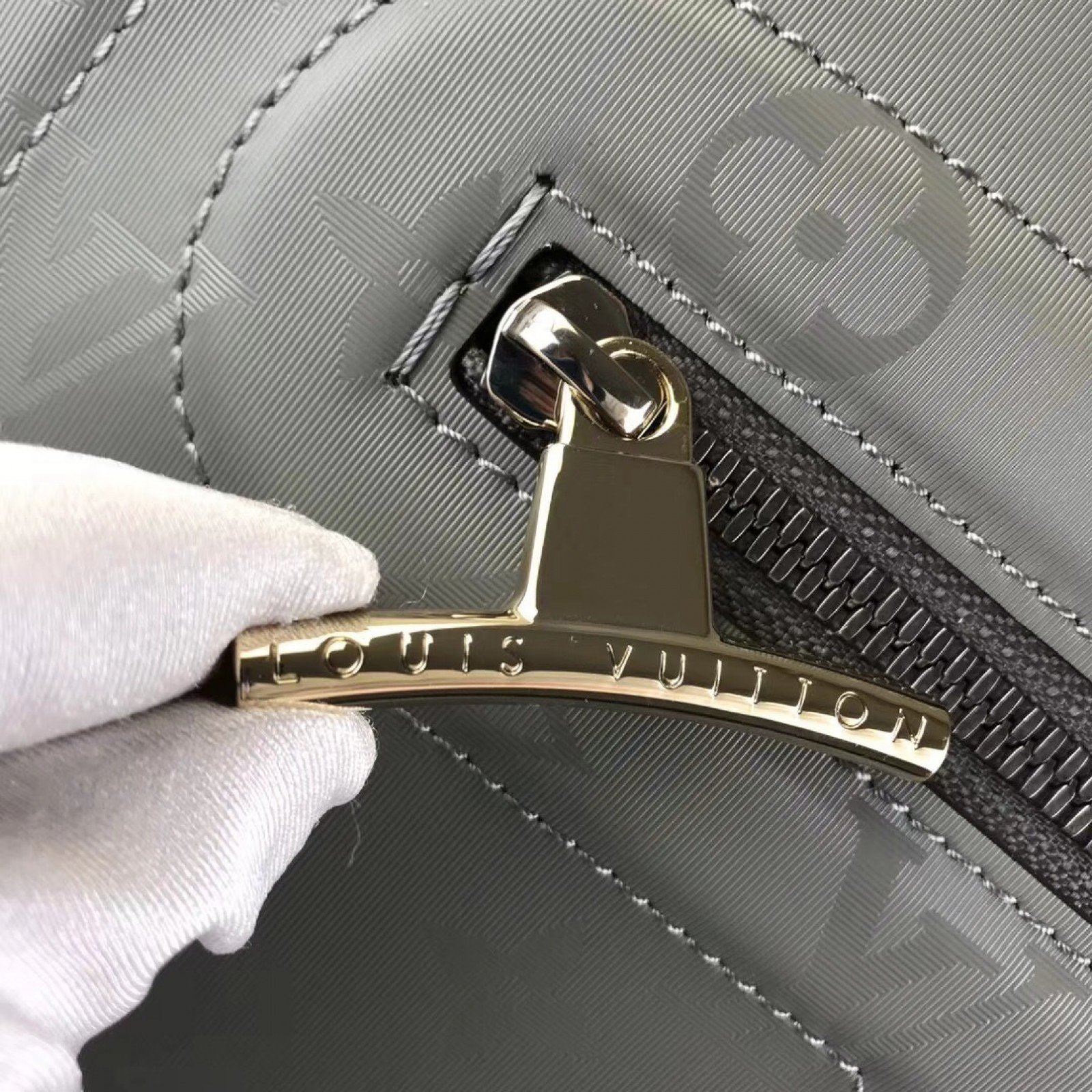 LV MONOGRAM TITANIUM Backpack M43881