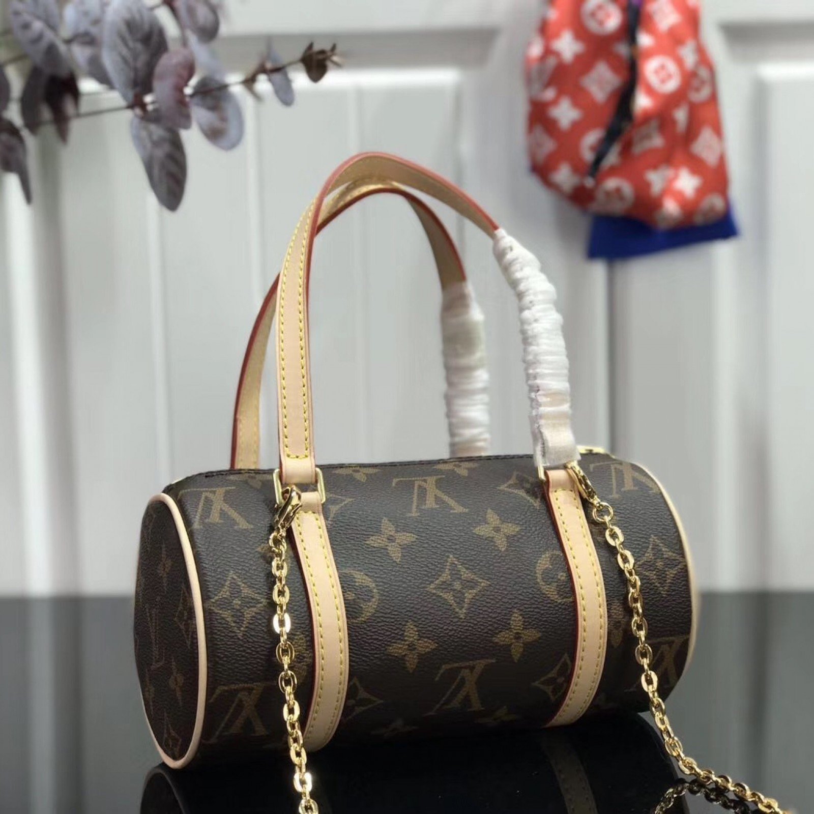 LV PAPILLON BAG M51389