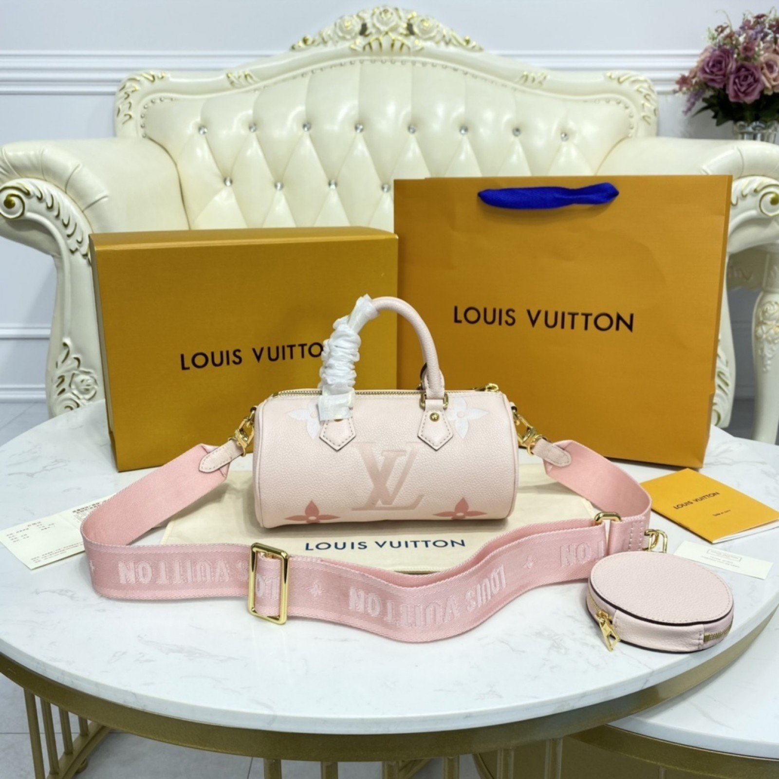 LV PAPILLON BB M45707