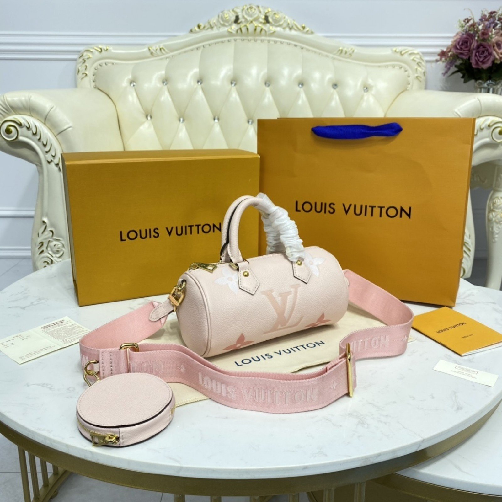 LV PAPILLON BB M45707