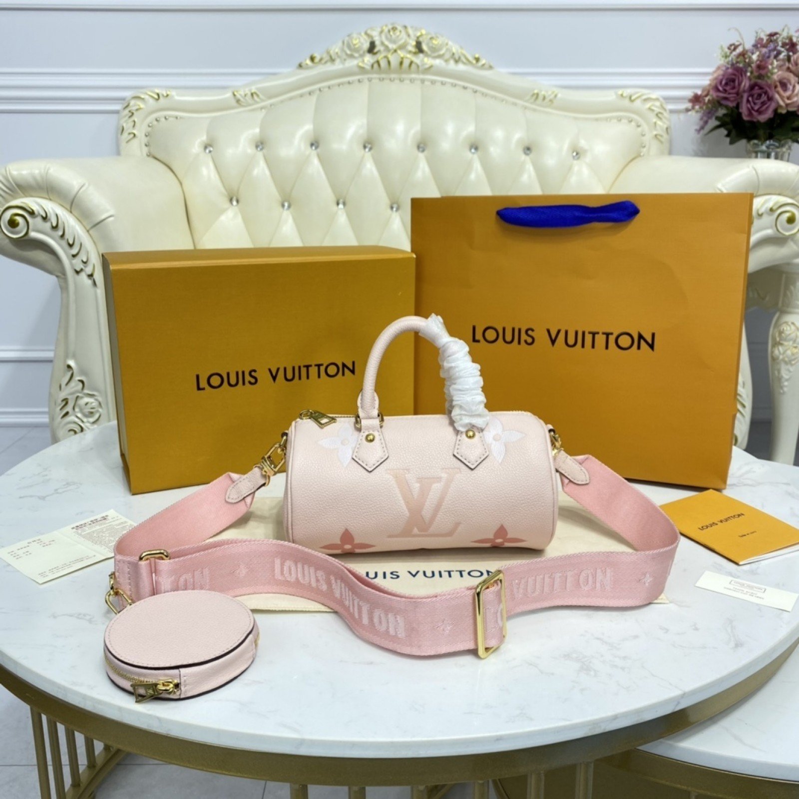 LV PAPILLON BB M45707