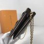 LV POCHETTE DOUBLE ZIP  M63905
