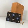 LV POCHETTE DOUBLE ZIP  M63905