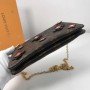 LV POCHETTE DOUBLE ZIP  M63905