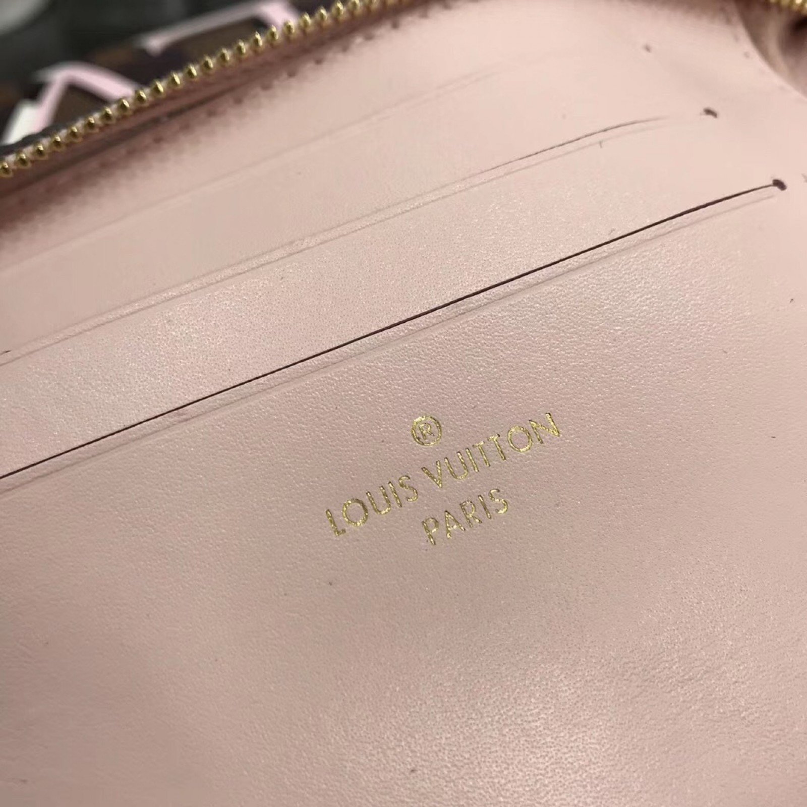 LV POCHETTE DOUBLE ZIP BAG N60254