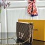 LV POCHETTE DOUBLE ZIP BAG N60254