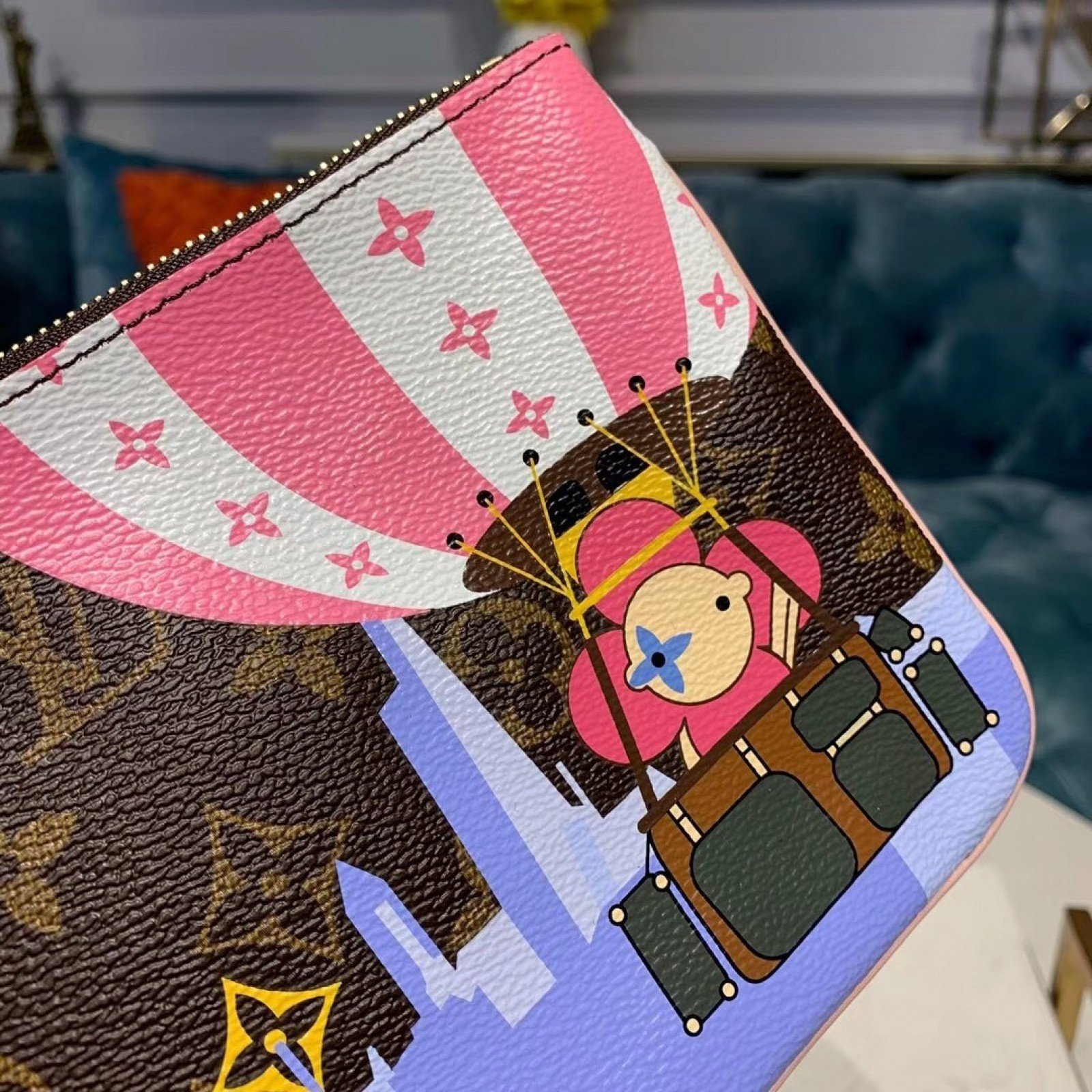 LV POCHETTE DOUBLE ZIP M67561RQ