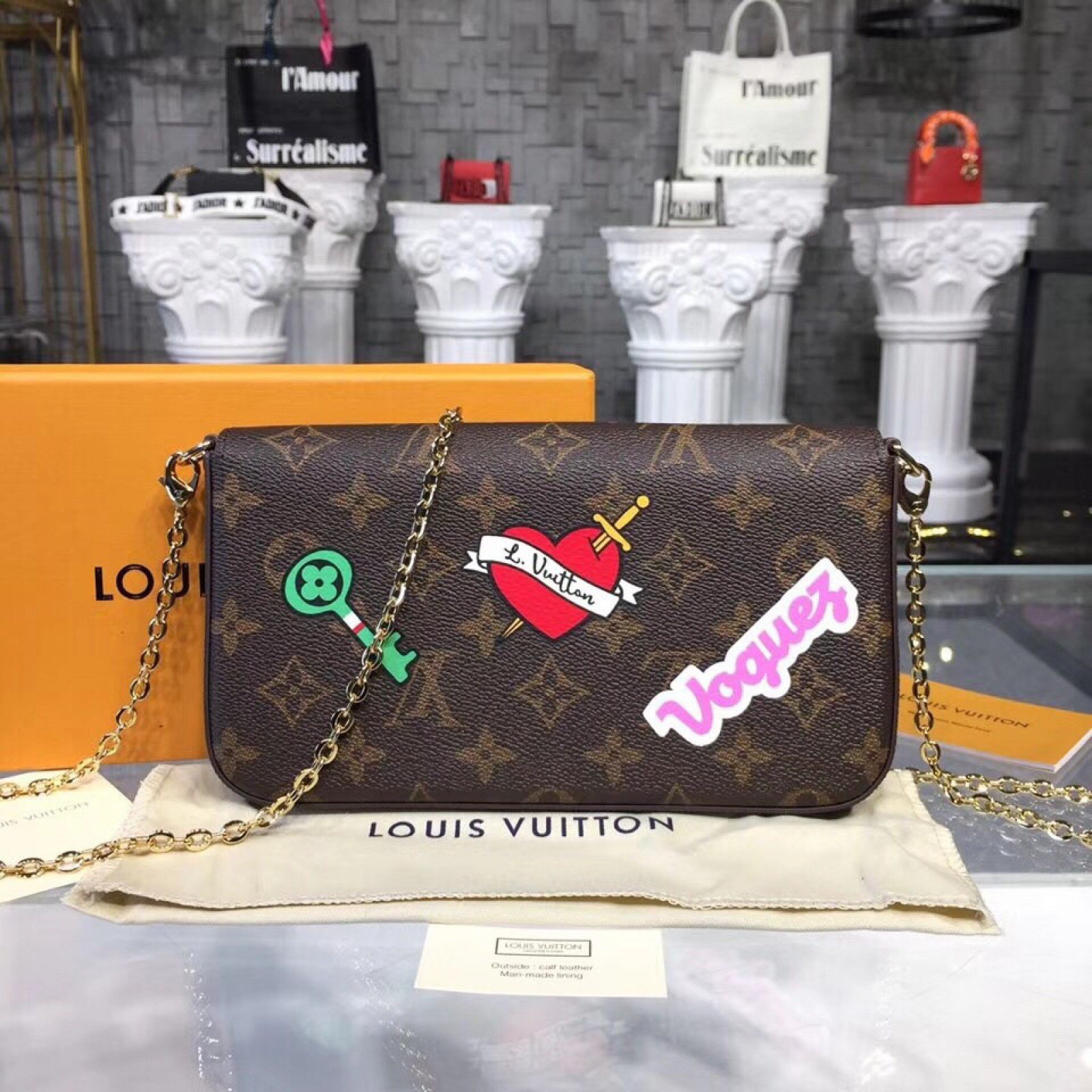 LV POCHETTE FELICIE M61276XH