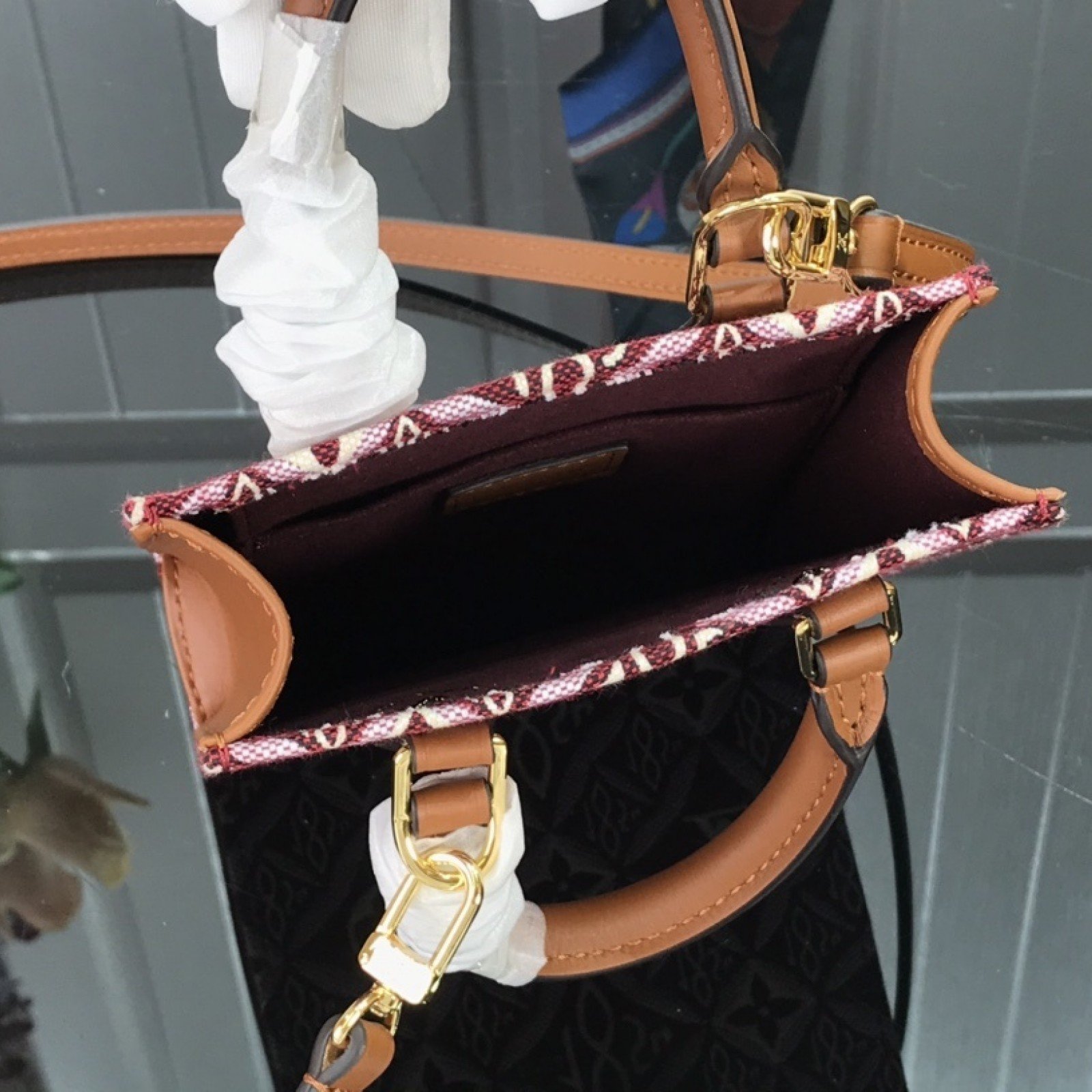 LV SINCE 1854 PETIT SAC PLAT M80288