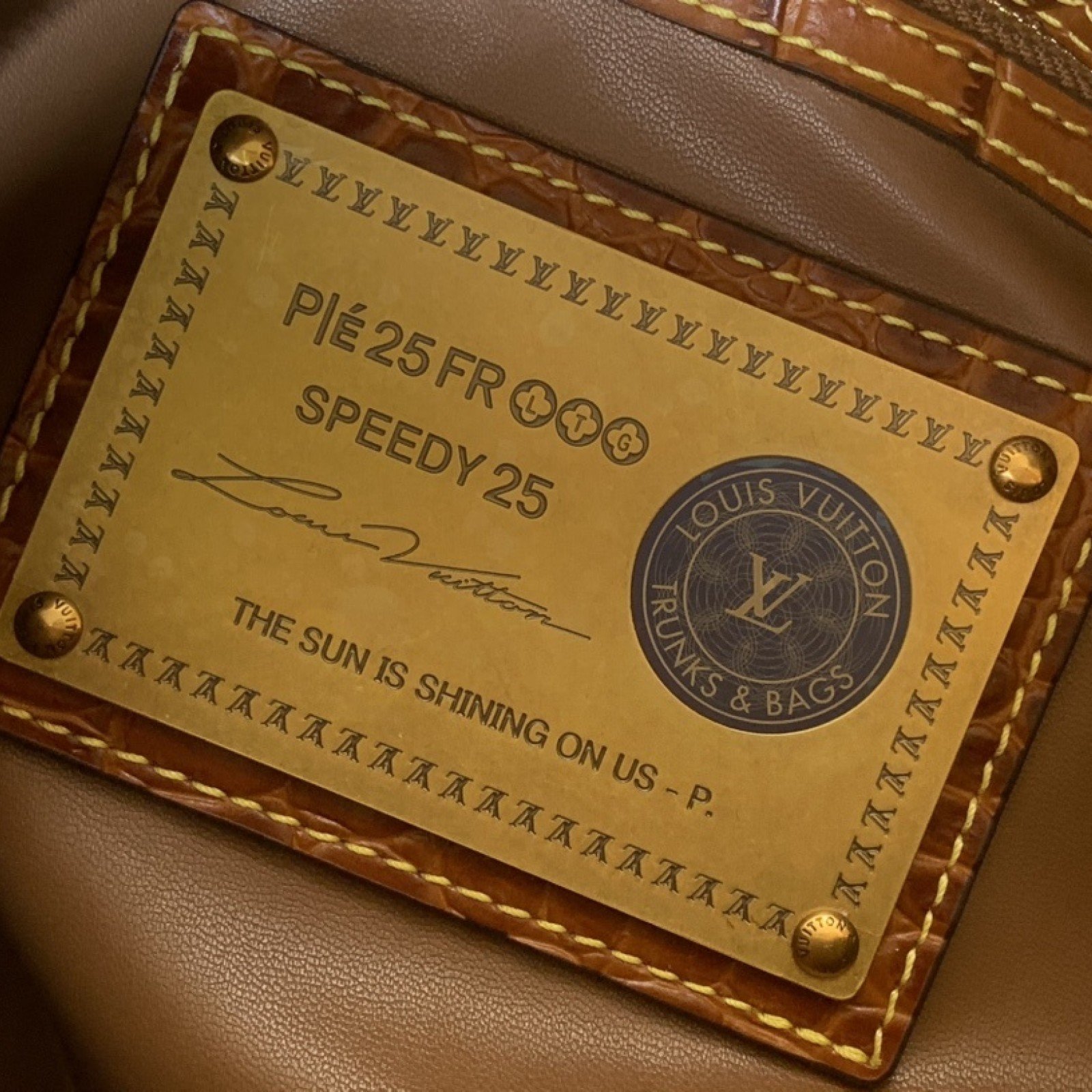 LV SPEEDY P9 BANDOULIÈRE25   m24425A