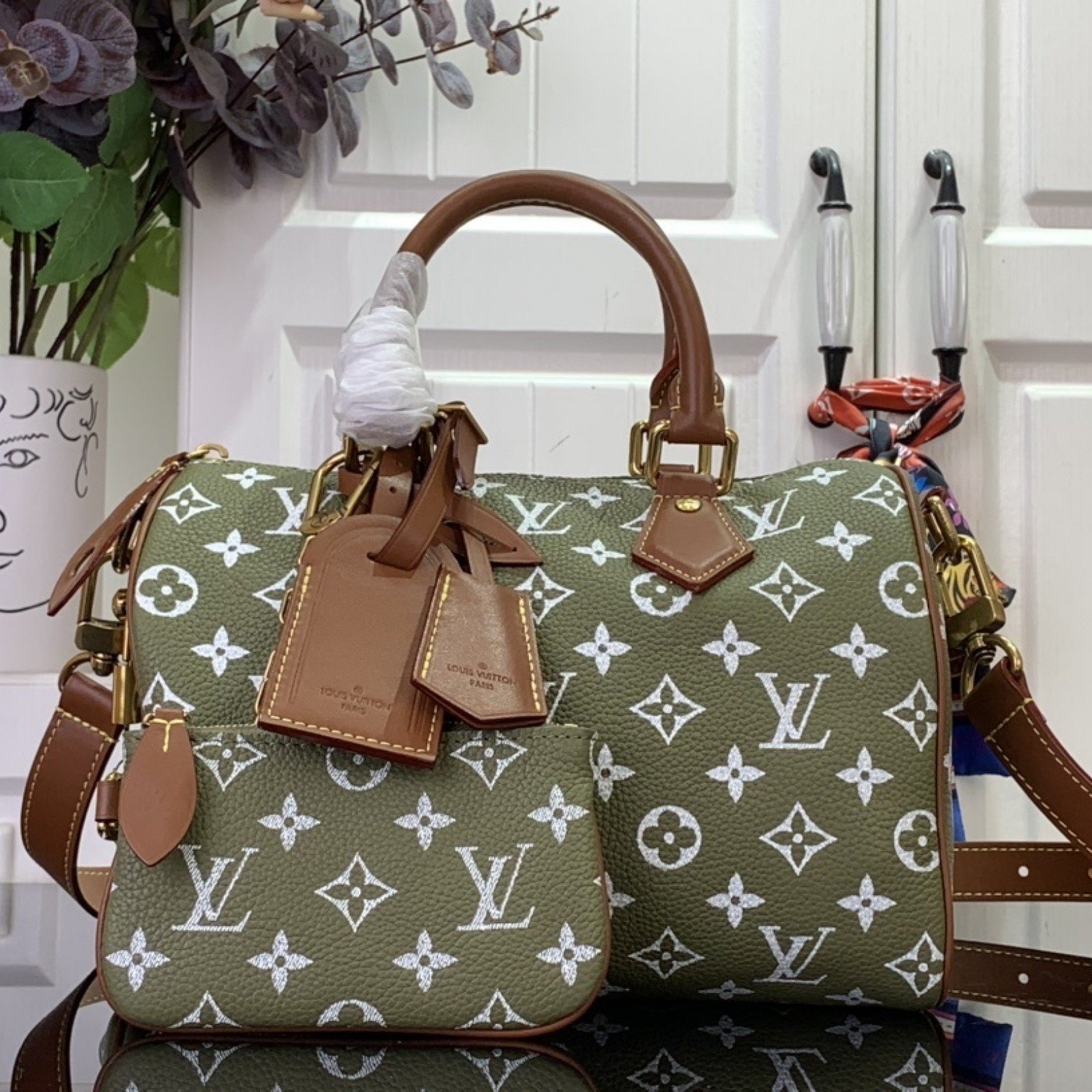 LV SPEEDY P9 BANDOULIÈRE25  M24443