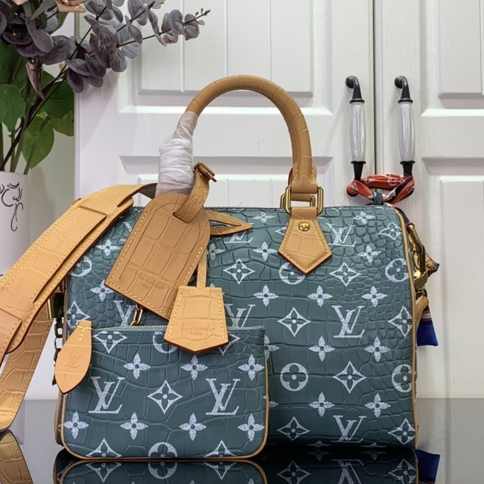 LV SPEEDY P9 BANDOULIÈRE25  m24425