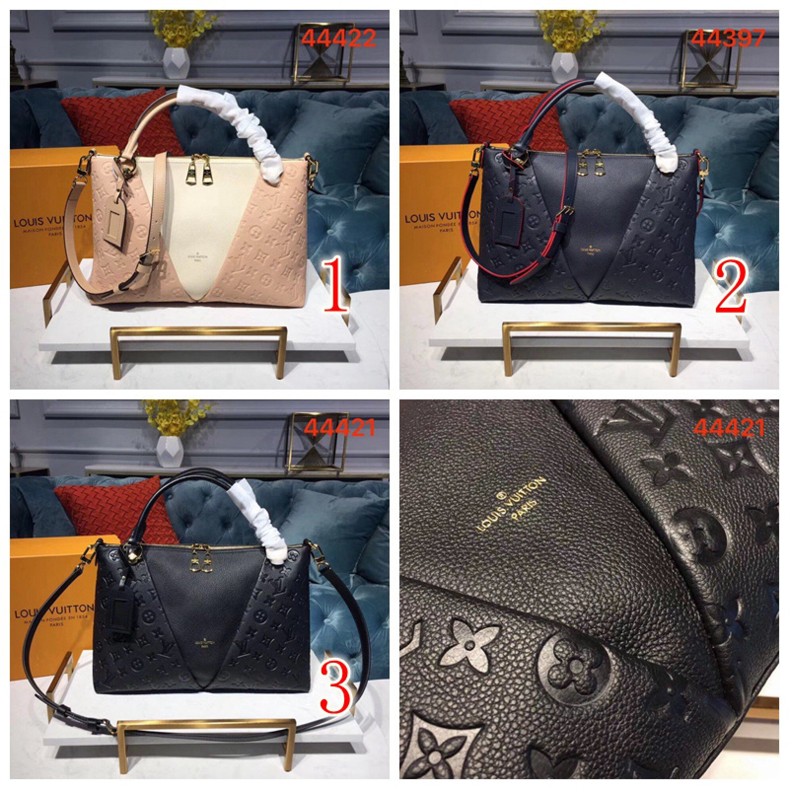 LV V TOTE MM M44397