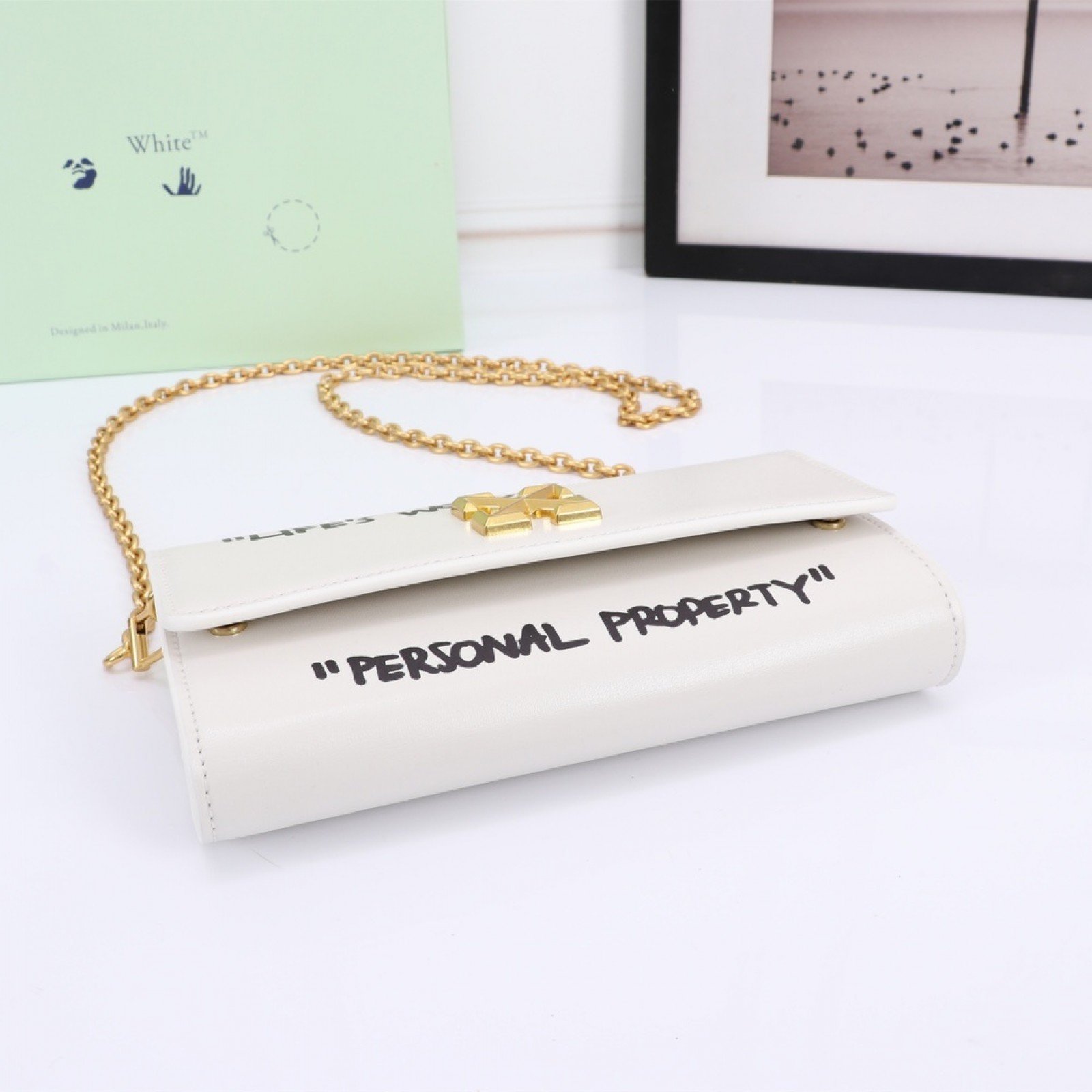 OF.F #  Crossbody Bag 21*11*5cm