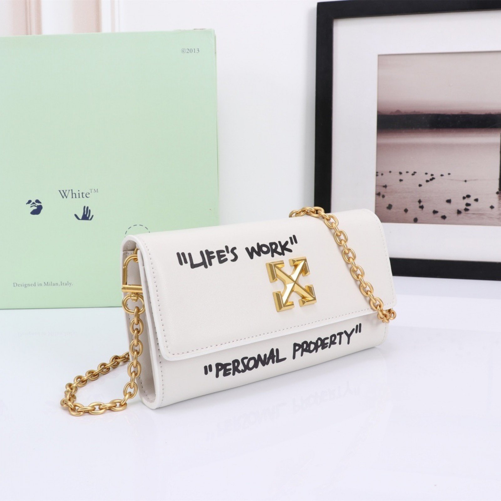 OF.F #  Crossbody Bag 21*11*5cm